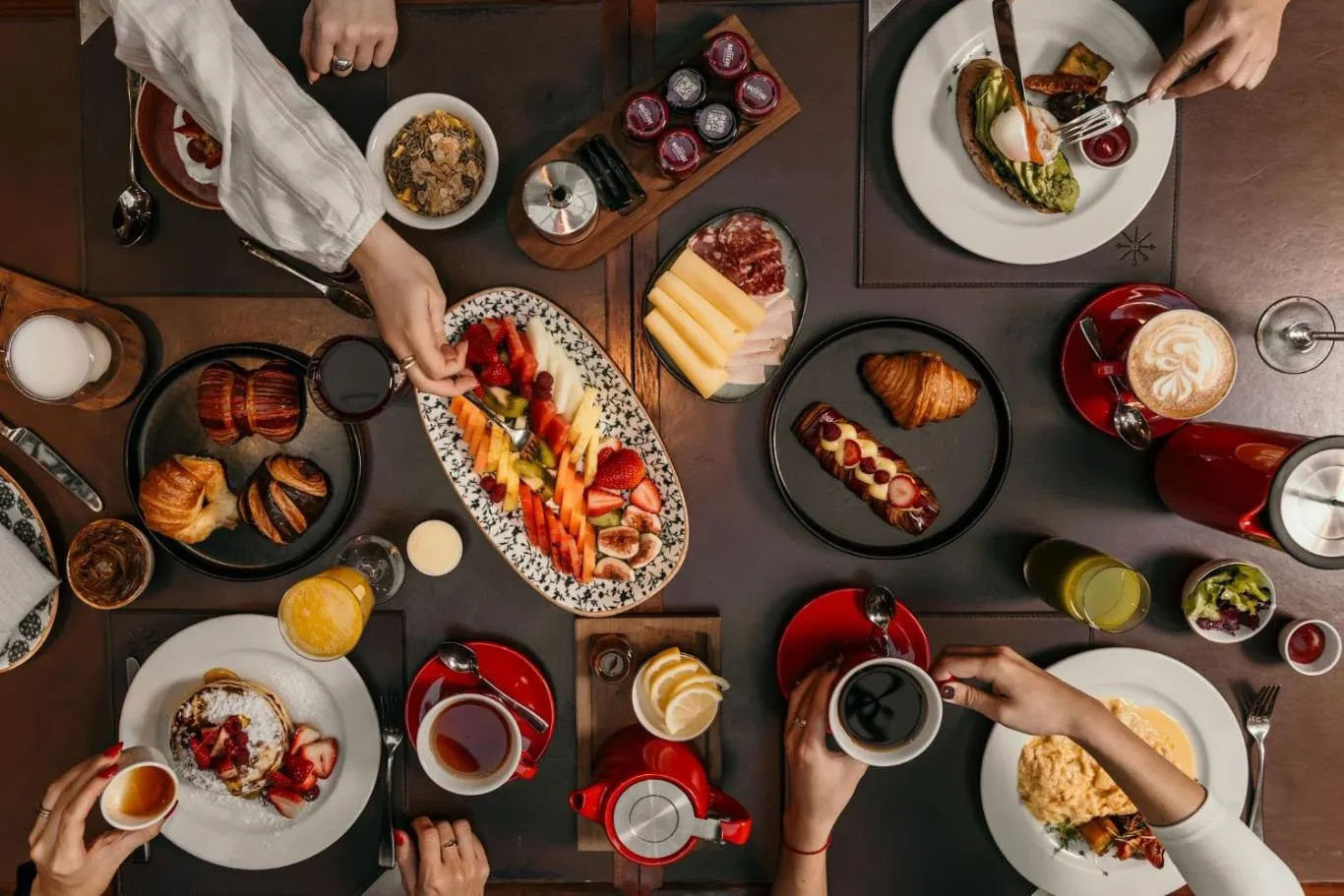 Buffet breakfast in Four Seasons Hotel Buenos Aires
