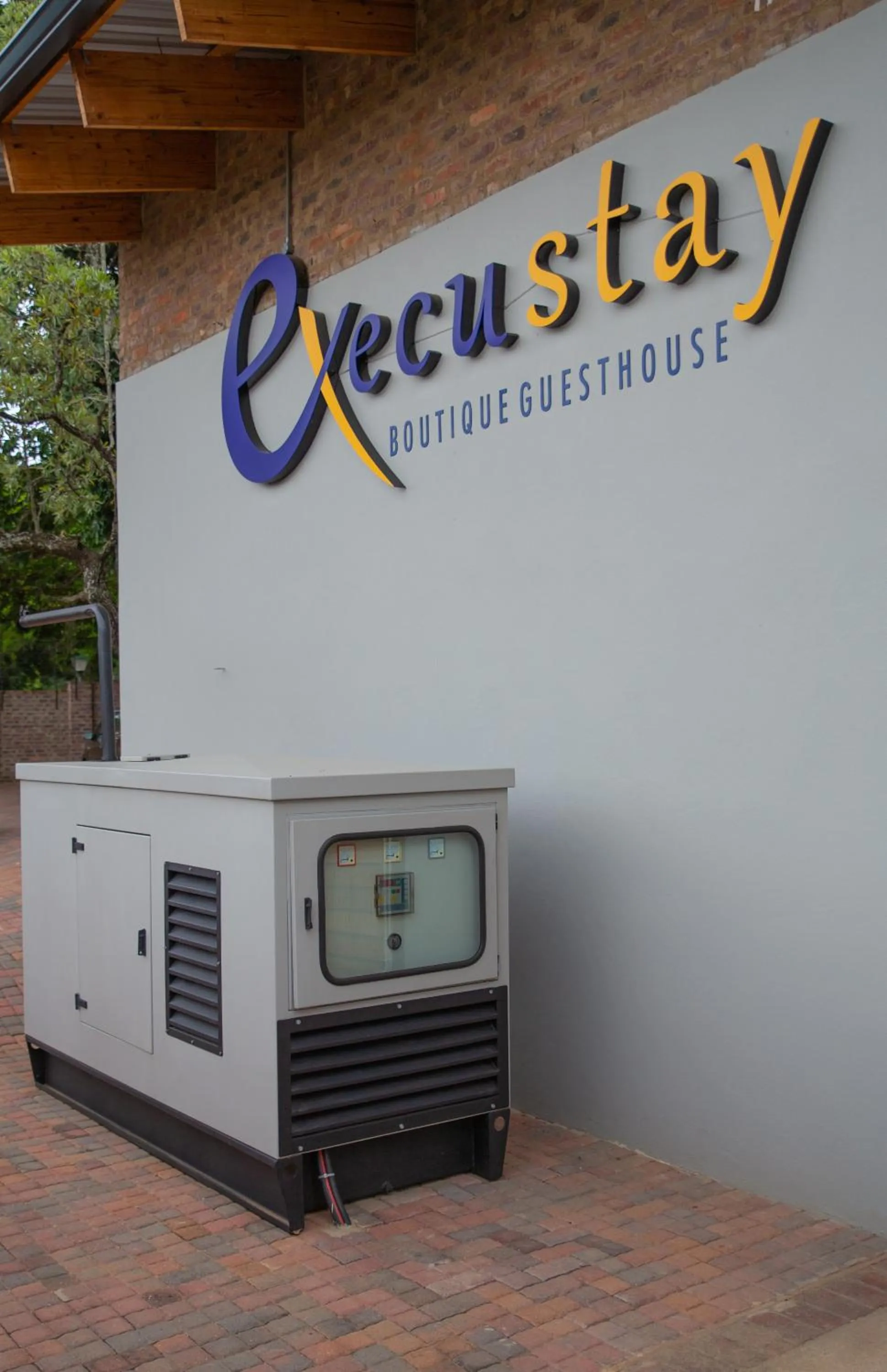 Property logo or sign in Execustay