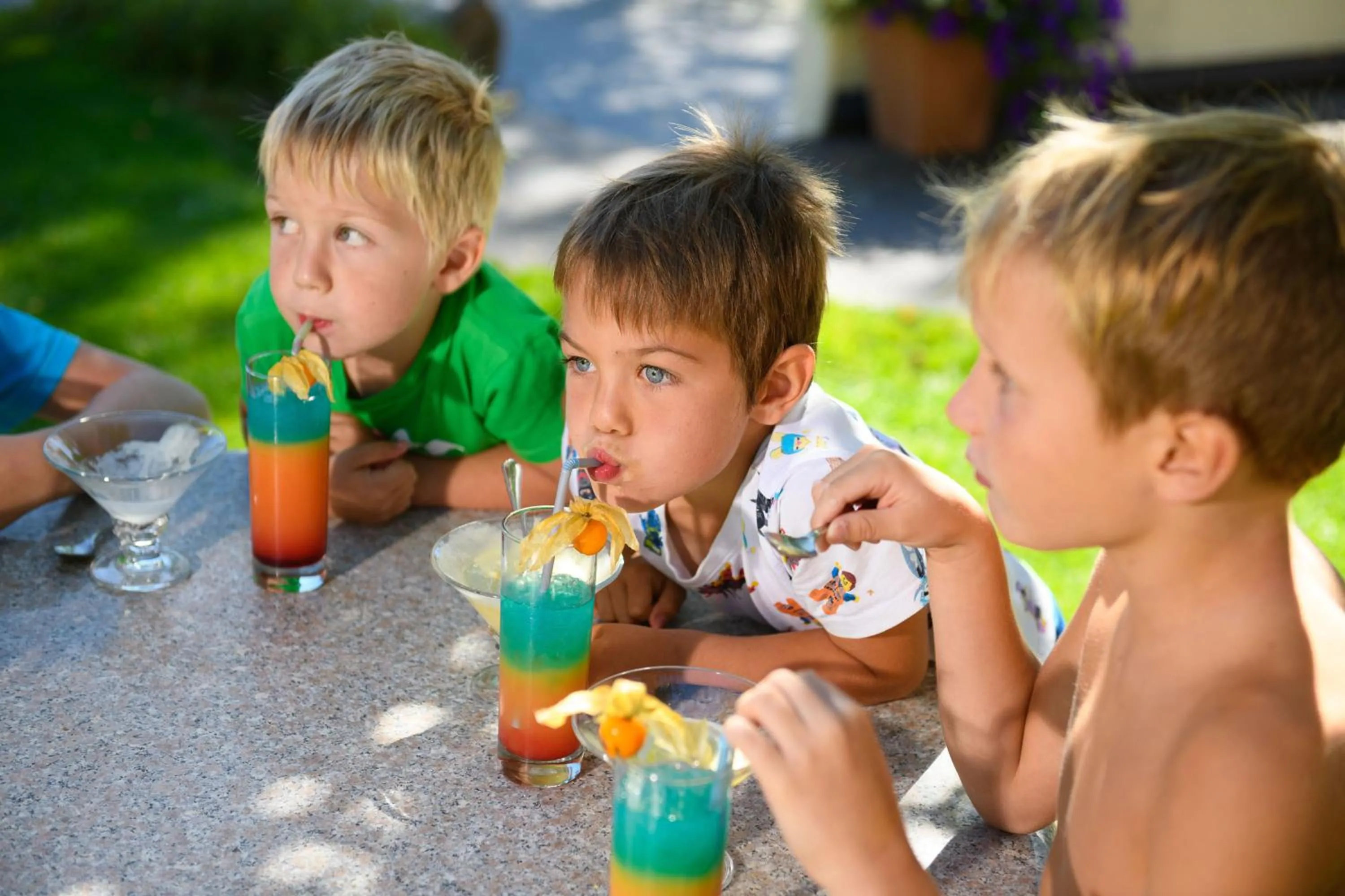 children in Wohlfühlresort und Feriengut Martinerhof