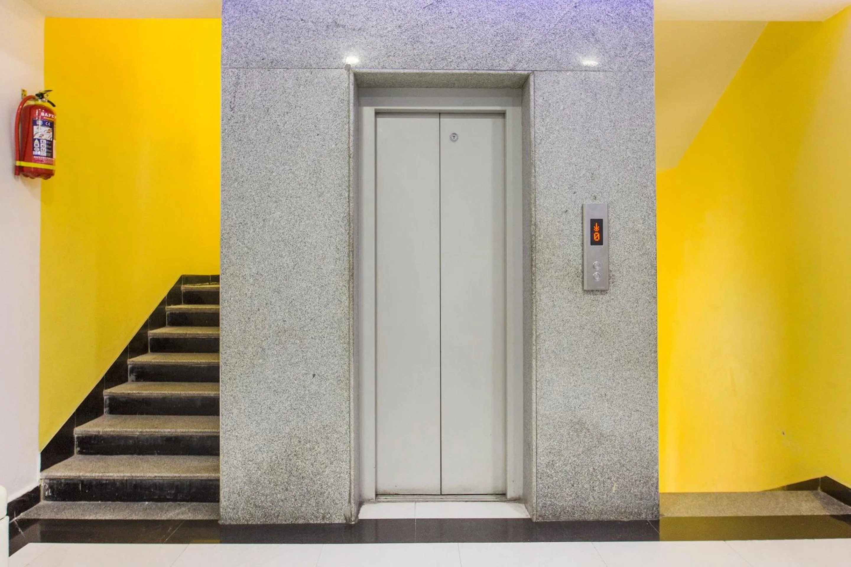 Facade/entrance in Hotel O Erragadda Metro Station Hyderabad Formerly Palak Residency