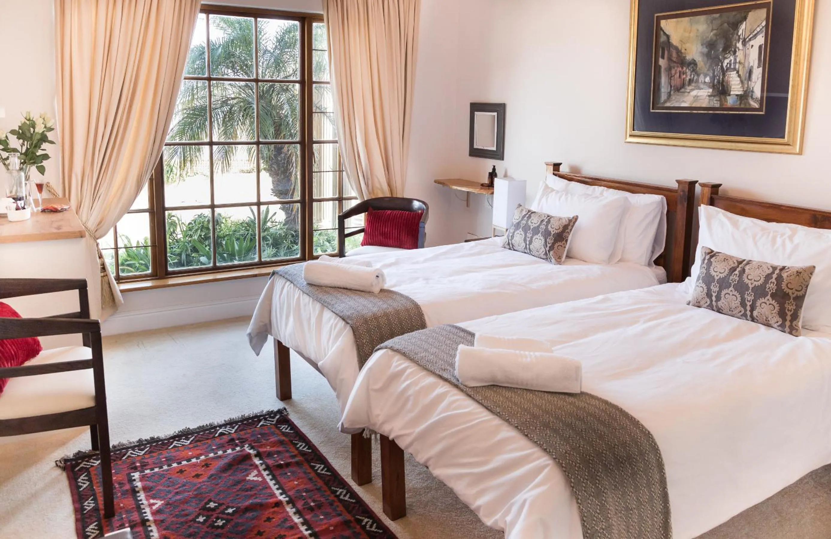 Decorative detail, Bed in Moncrieff Manor