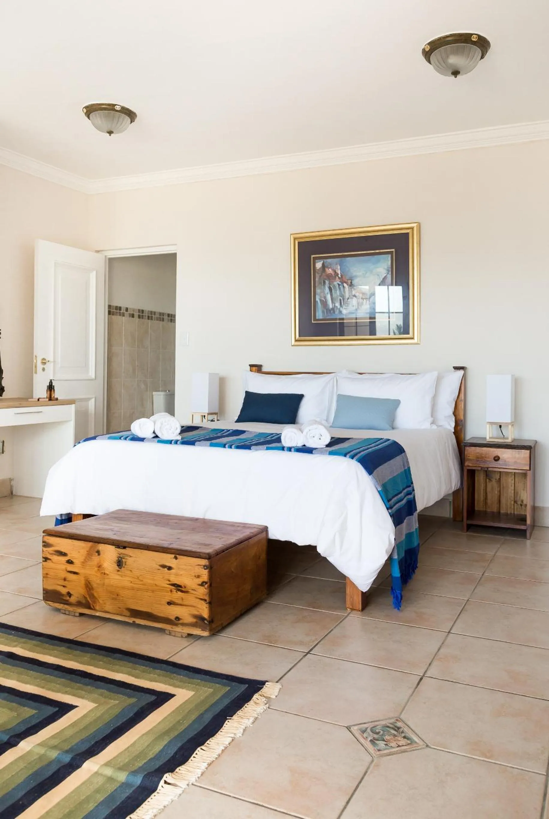 Decorative detail, Bed in Moncrieff Manor