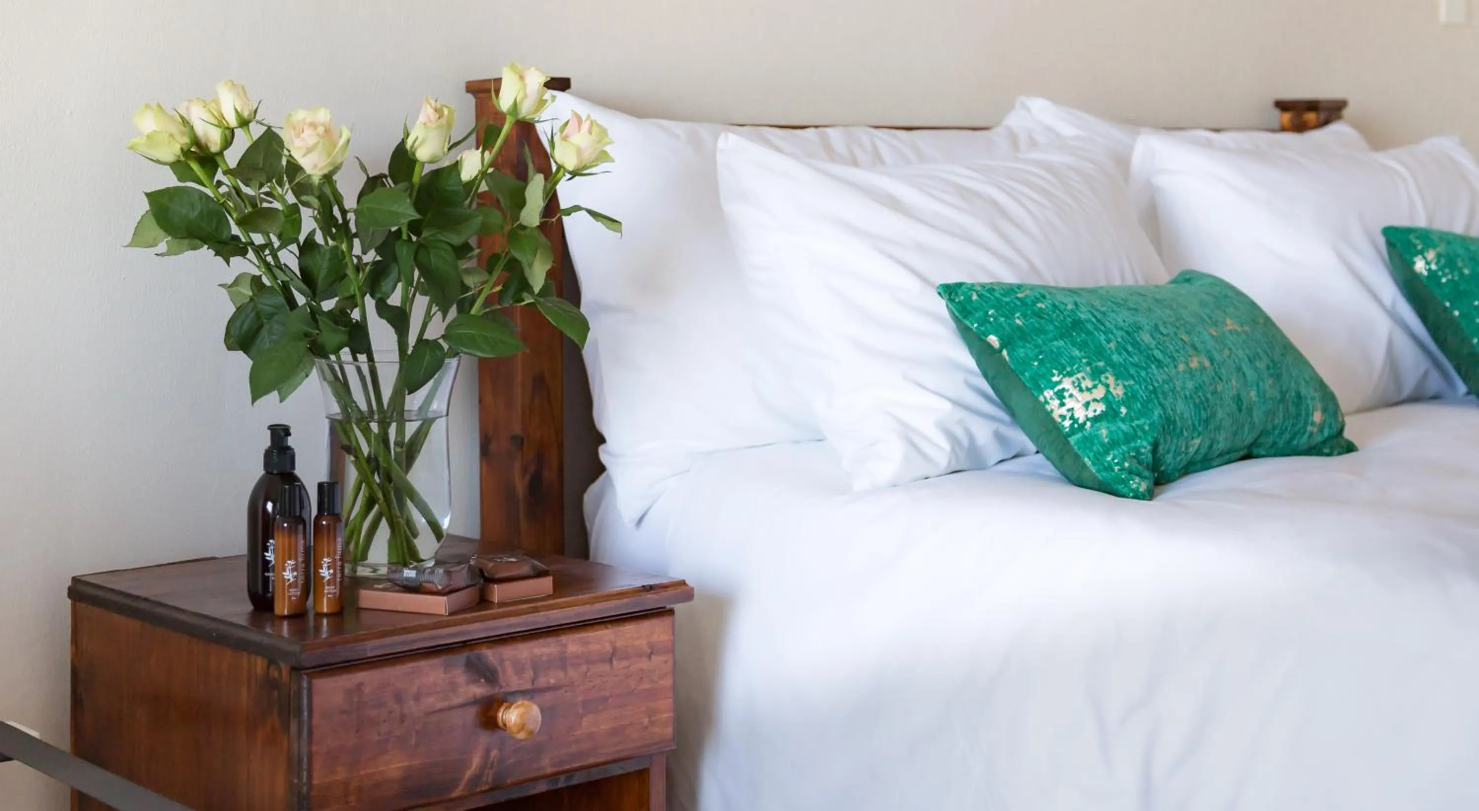 Decorative detail, Bed in Moncrieff Manor