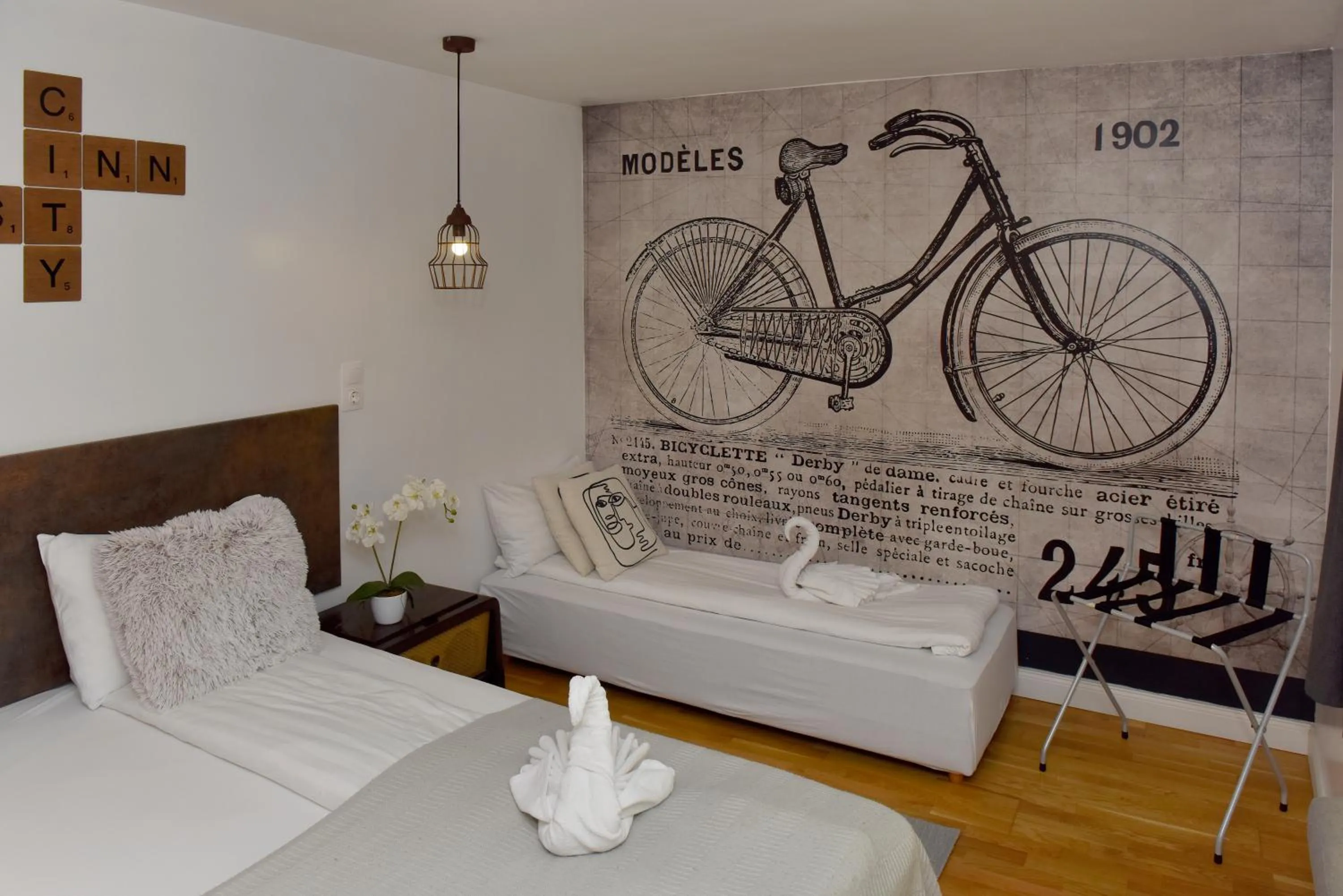 Bedroom, Bed in Walk Inn Váci 78