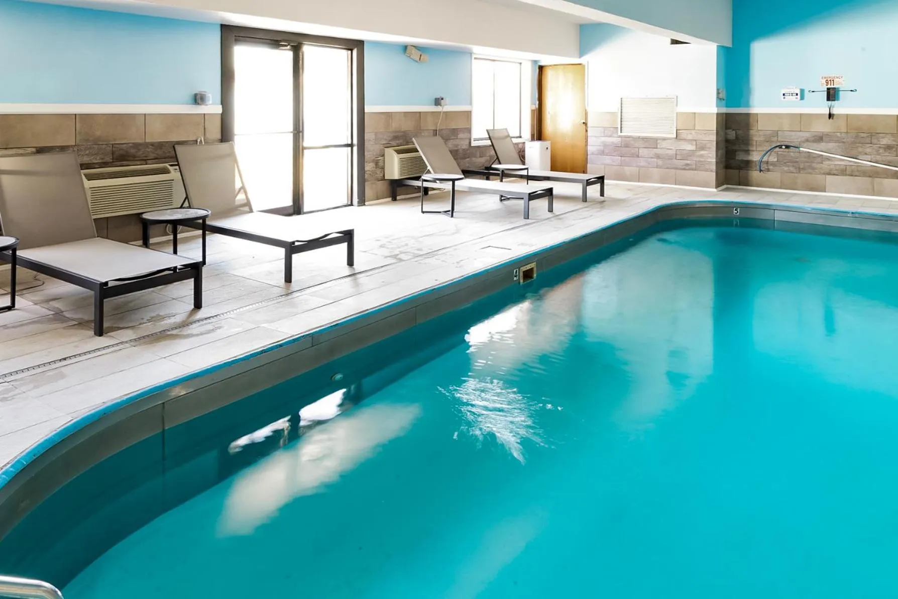 Pool view in Wingate by Wyndham Owensboro