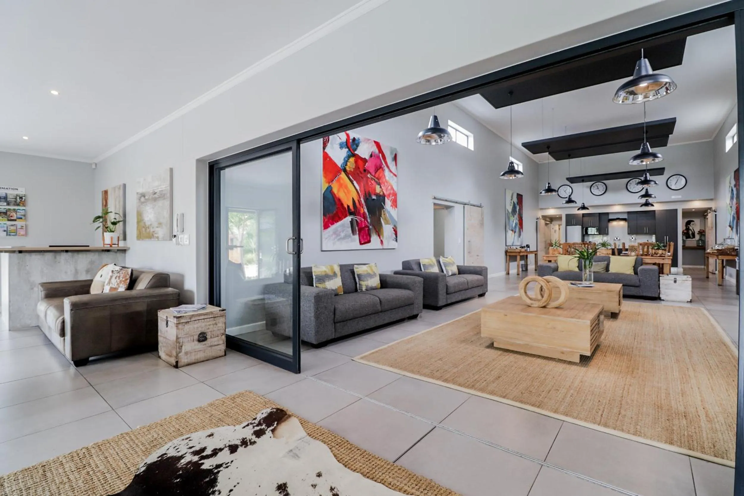 Living room in The Greens Guest House