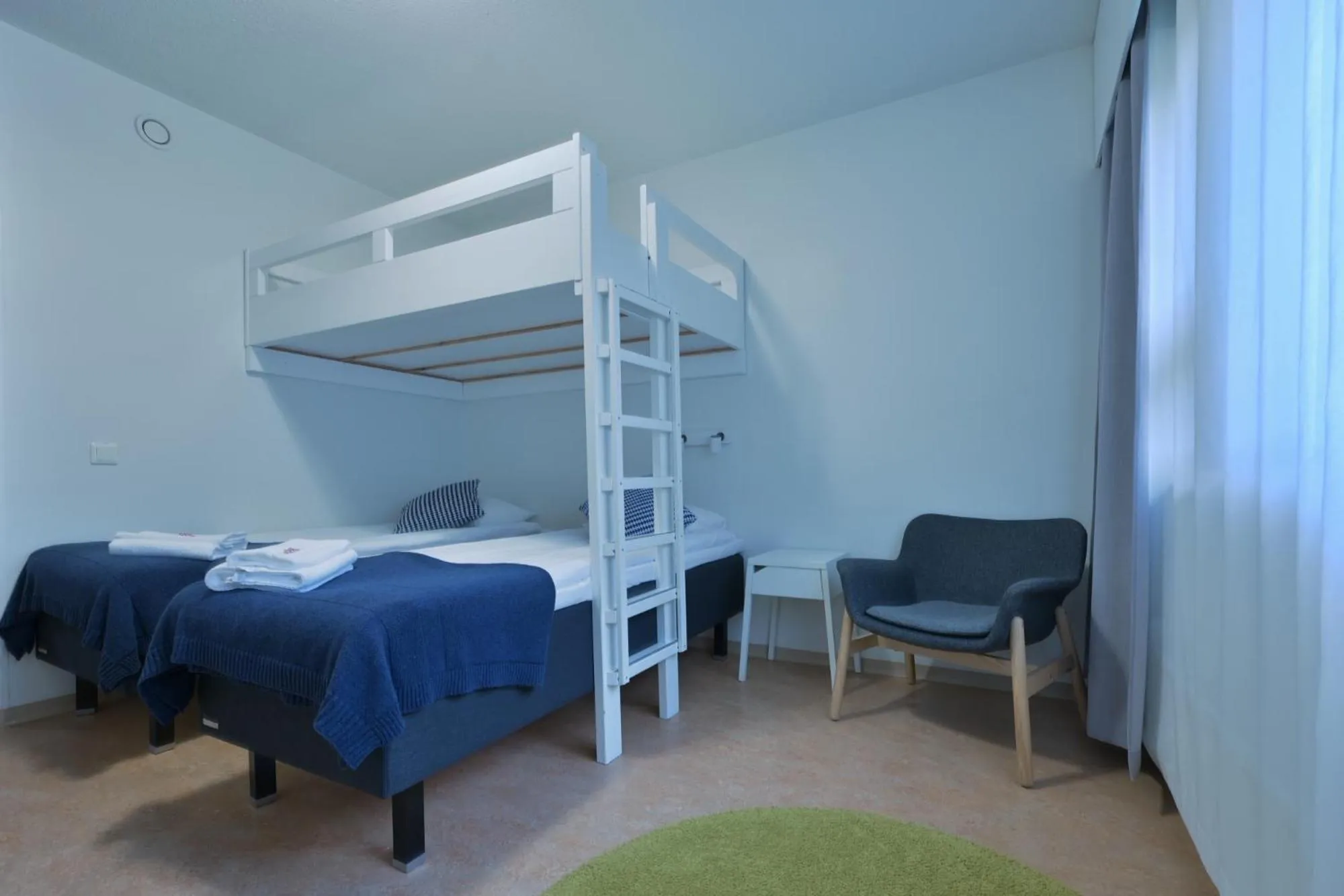 Bed in Hotel Kittilä