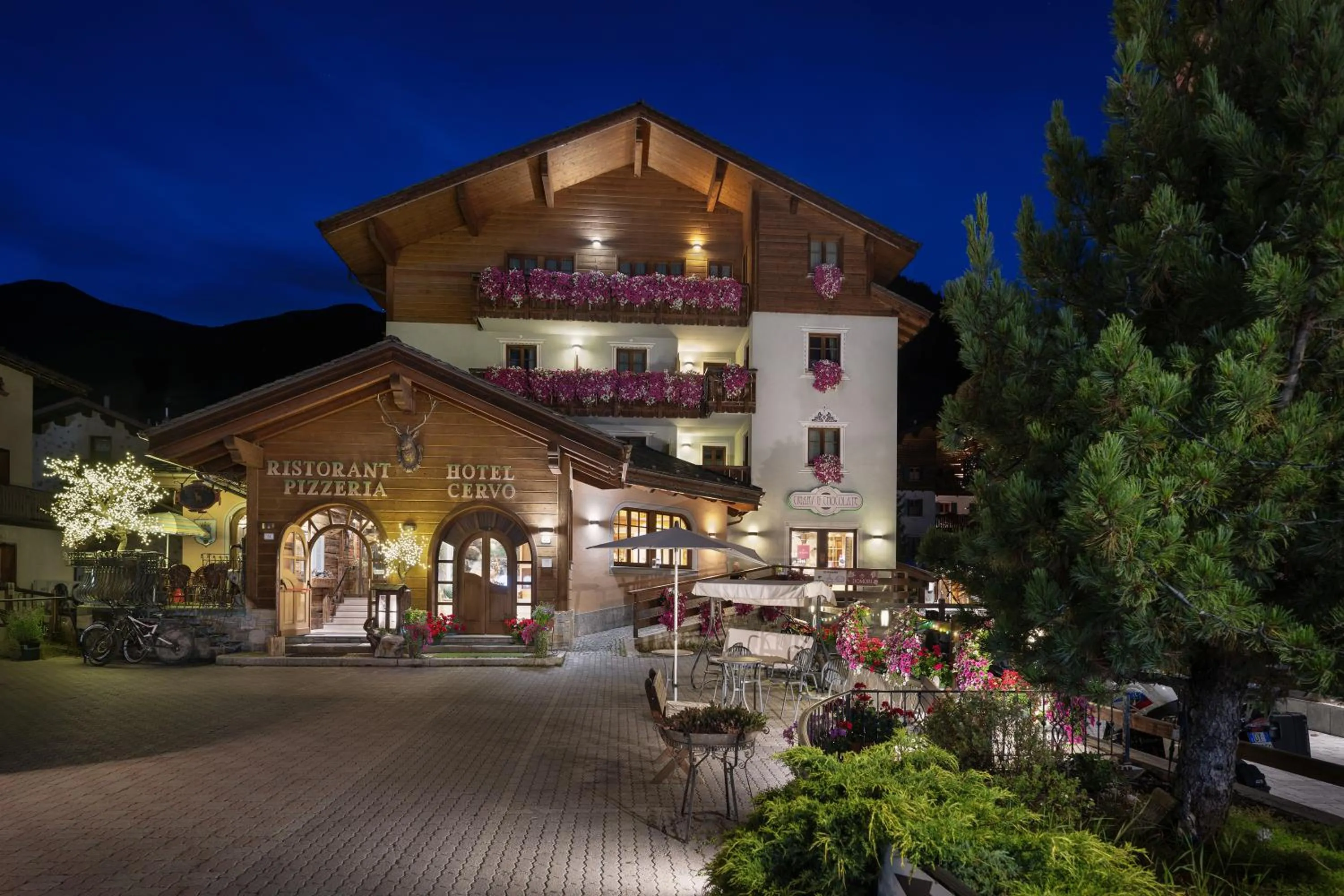 Property building in Hotel Cervo