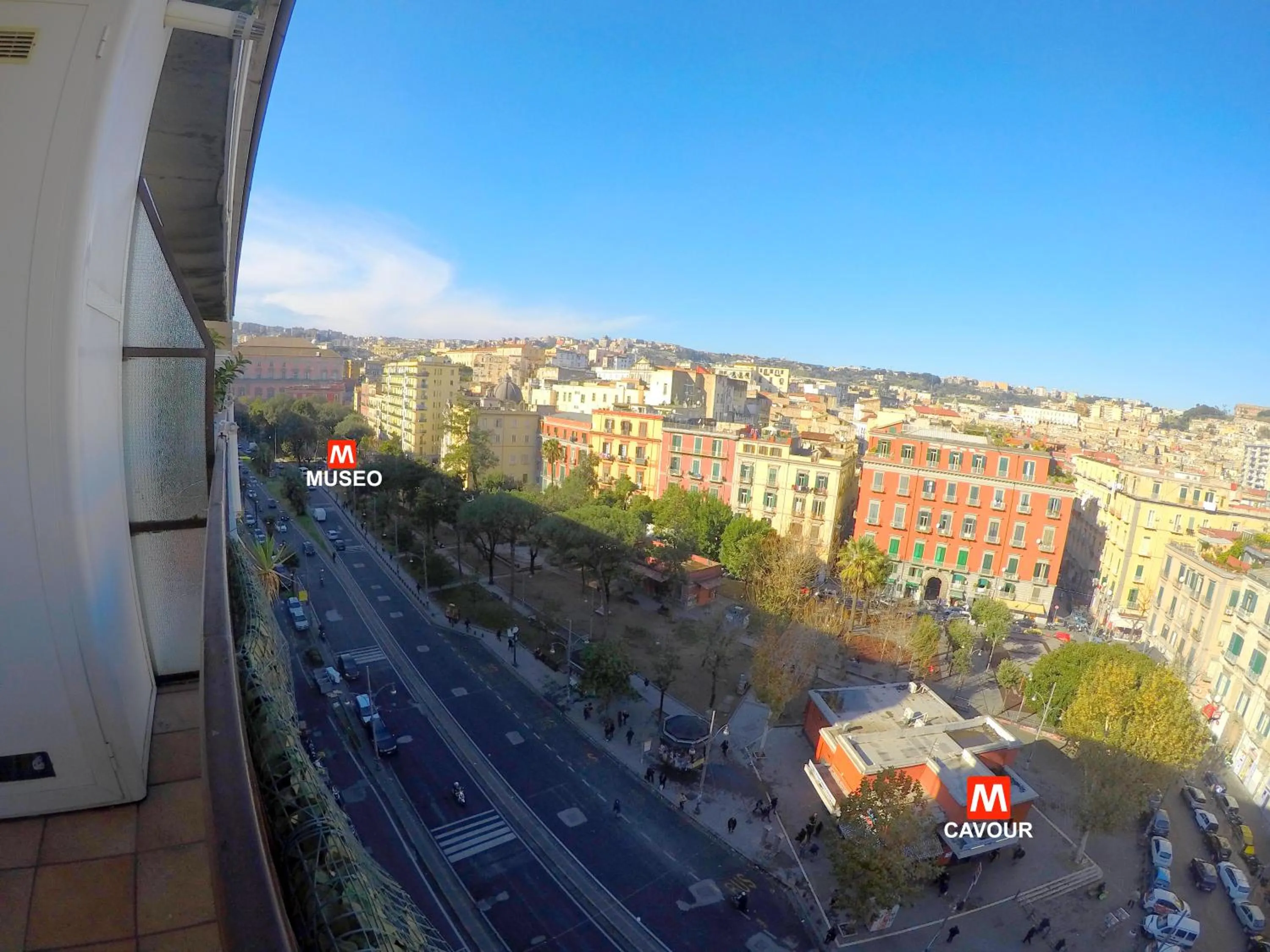 Balcony/Terrace in B&B Le Stelle del Museo