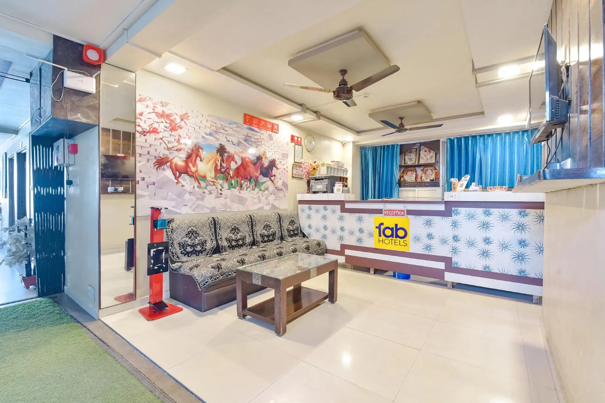 Lobby or reception in Via Apollo