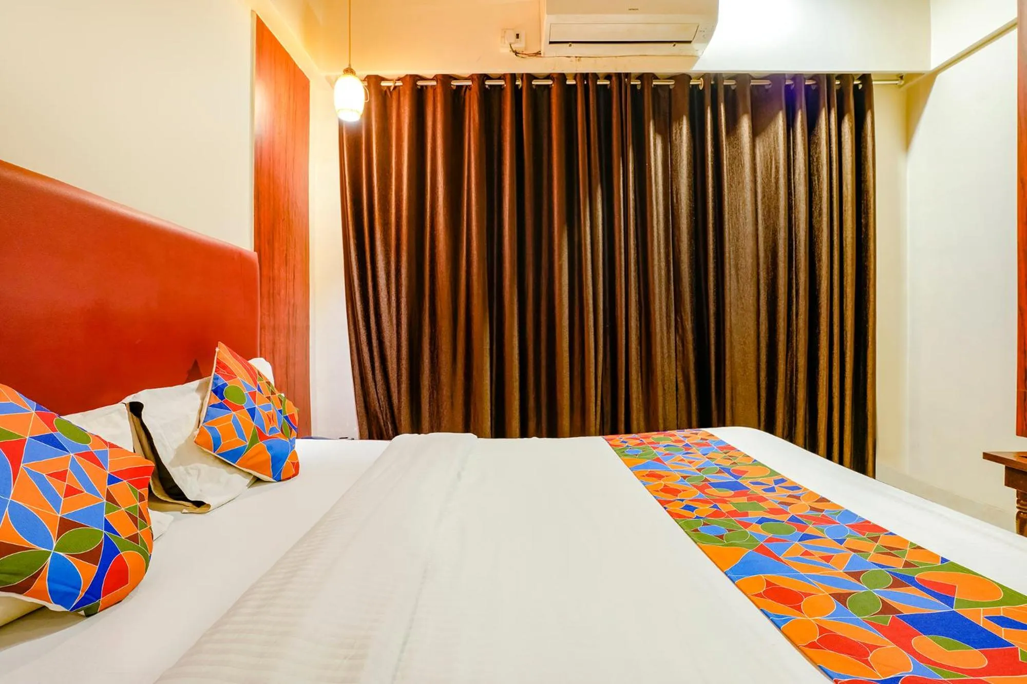 Bed in Via D69 Residency