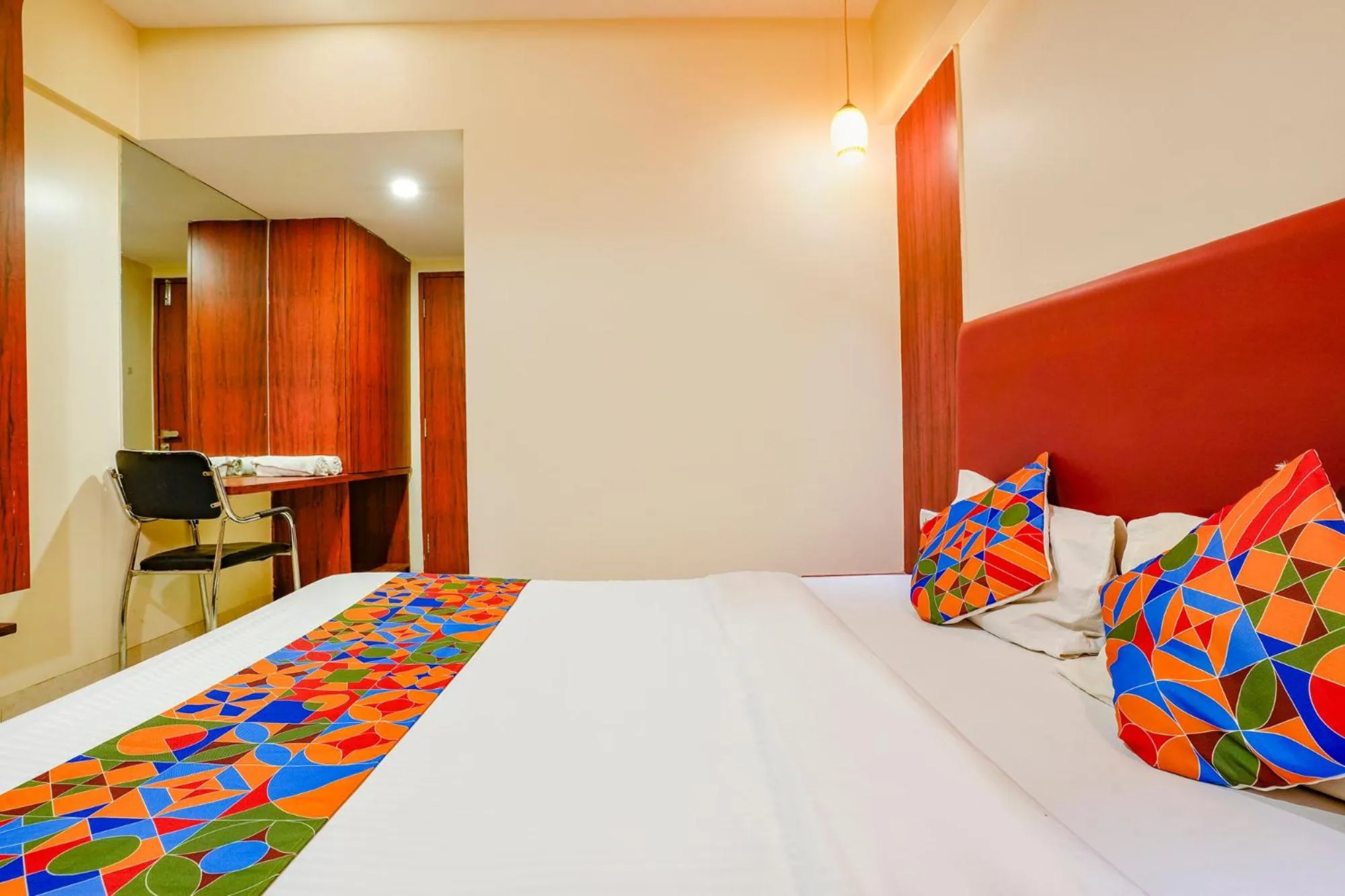 Bed in Via D69 Residency