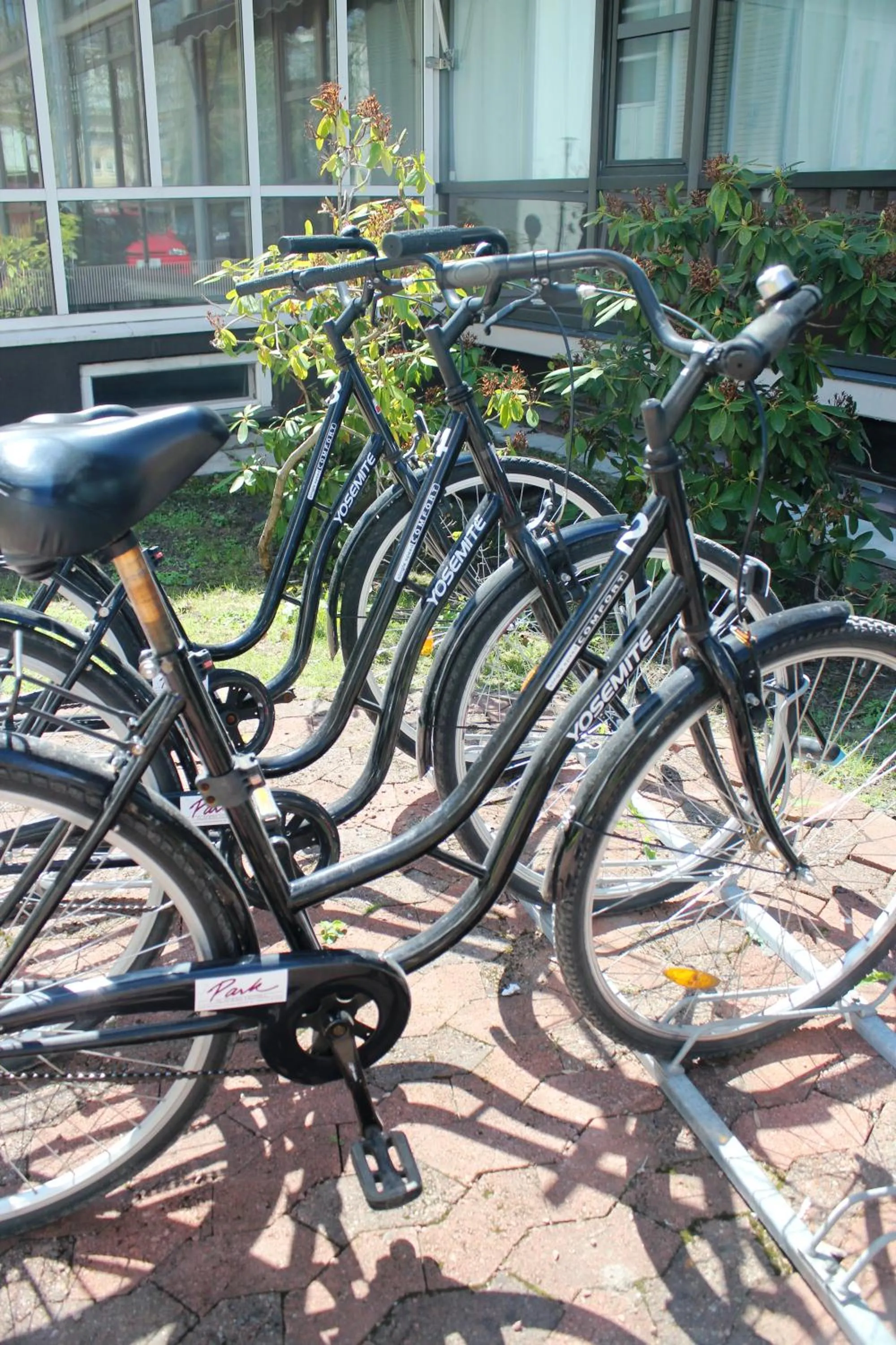 Cycling in Park Alandia Hotel