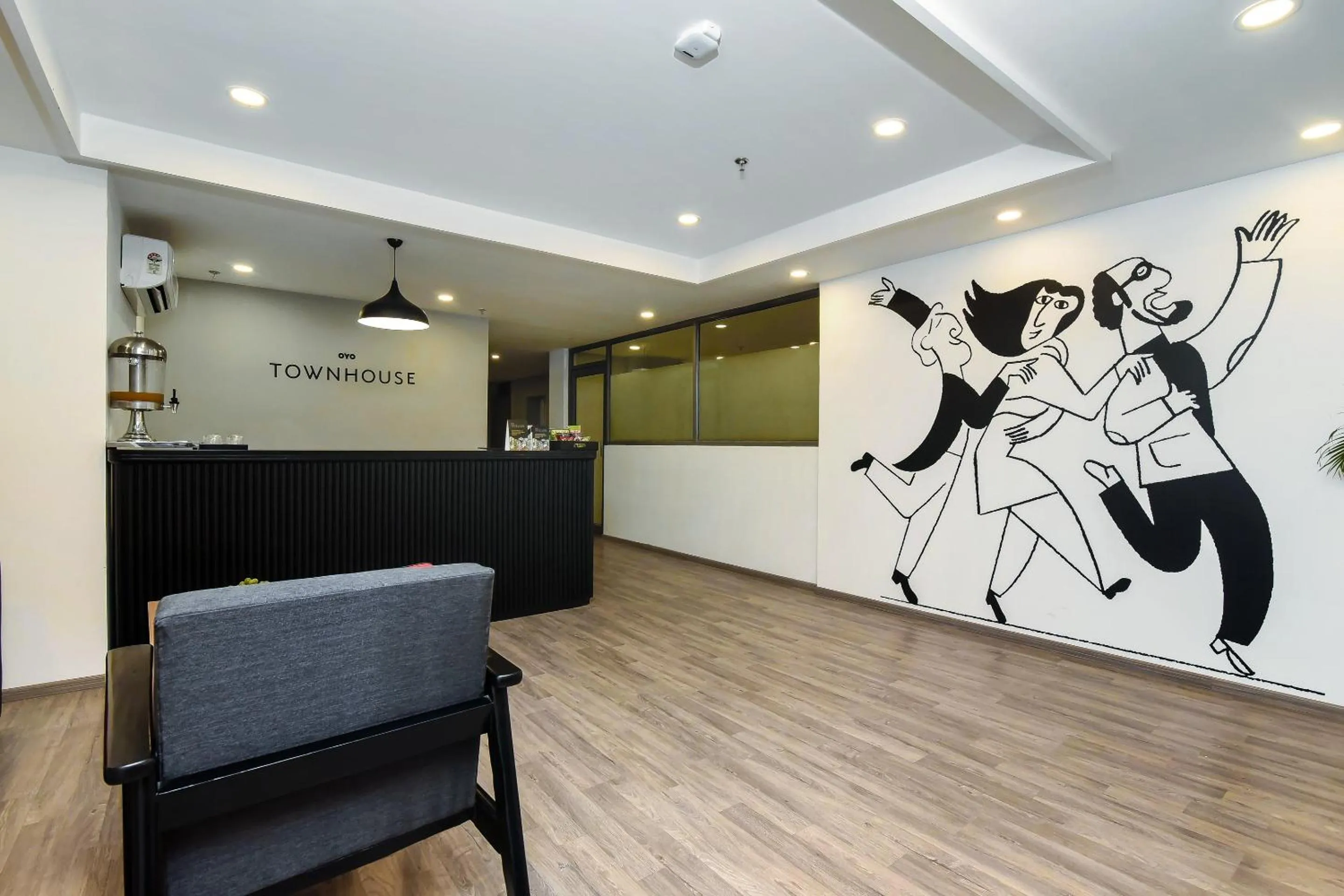 Lobby or reception in Townhouse C Scheme Ahinsa Circle