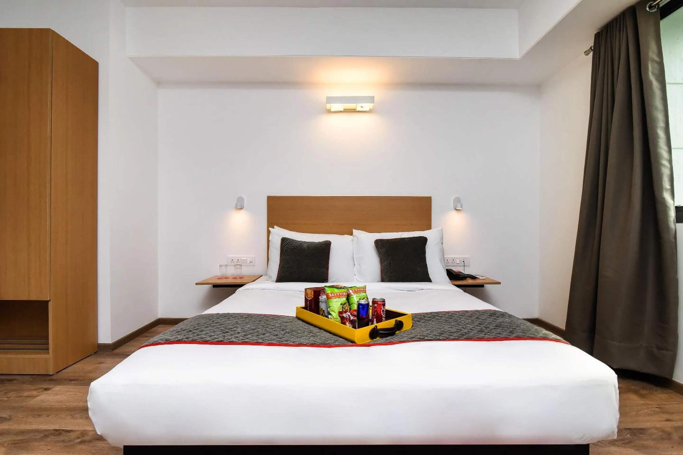 Lobby or reception, Bed in Townhouse C Scheme Ahinsa Circle