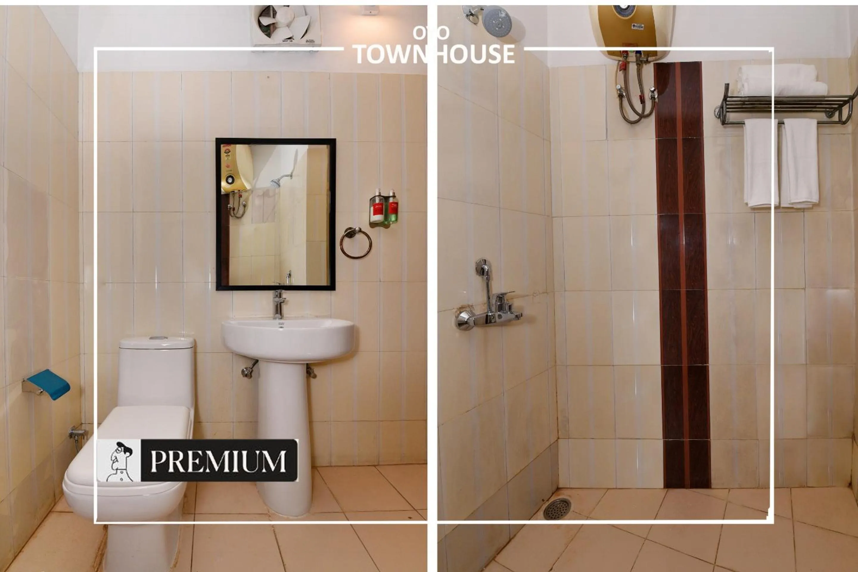 Bathroom in Townhouse Singapore Mall