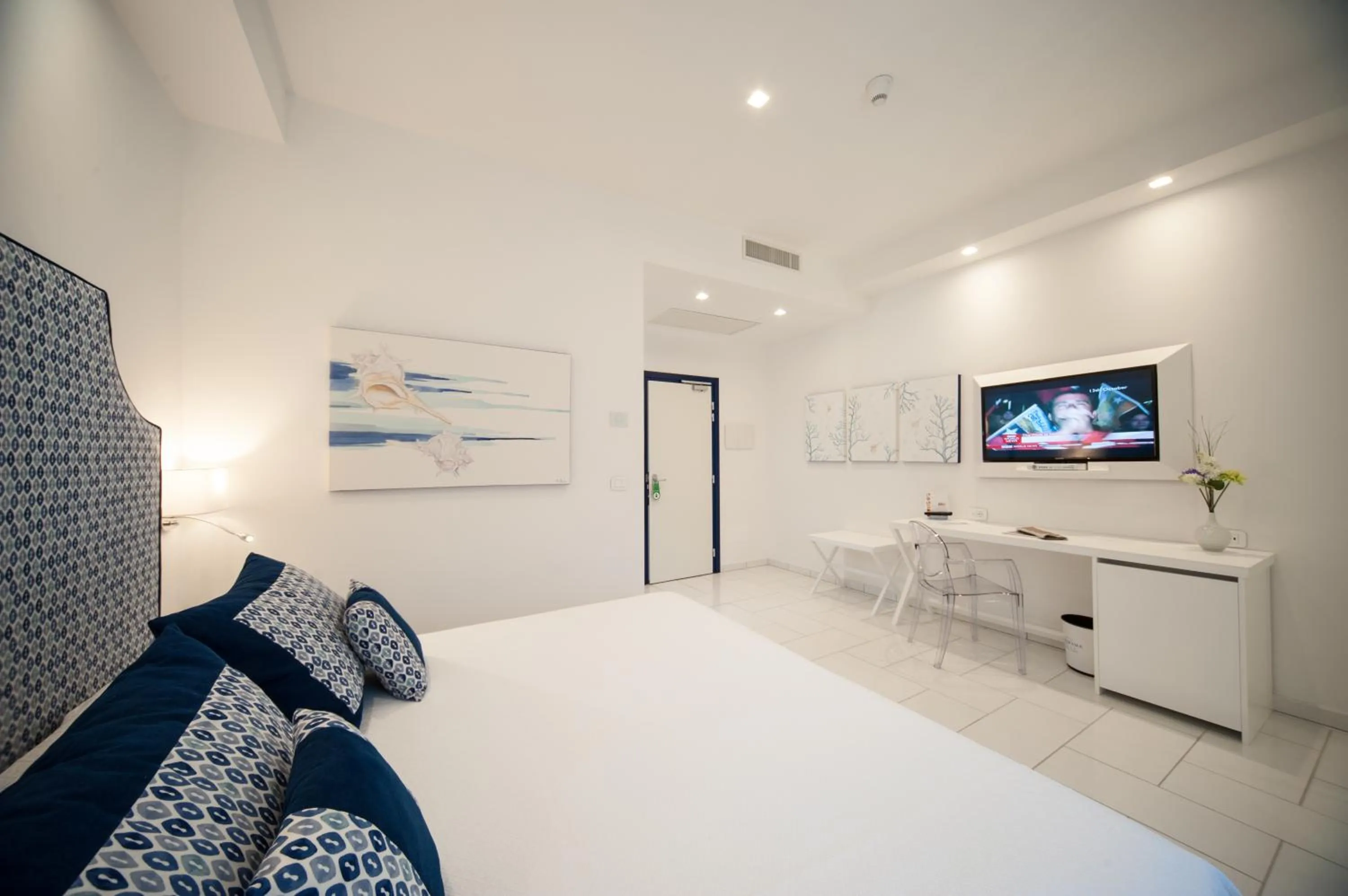 Bed in Hotel Panorama