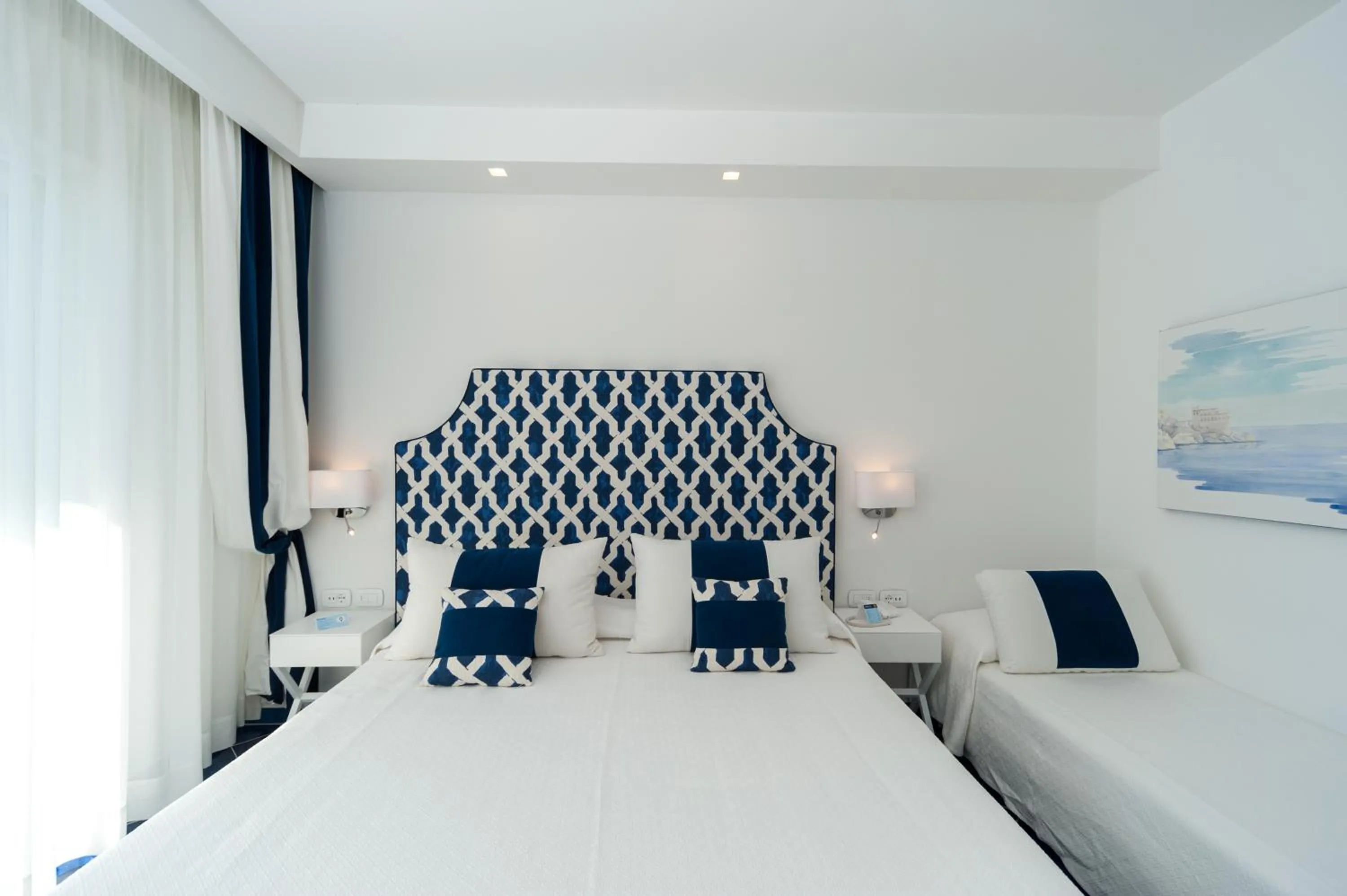 Bed in Hotel Panorama