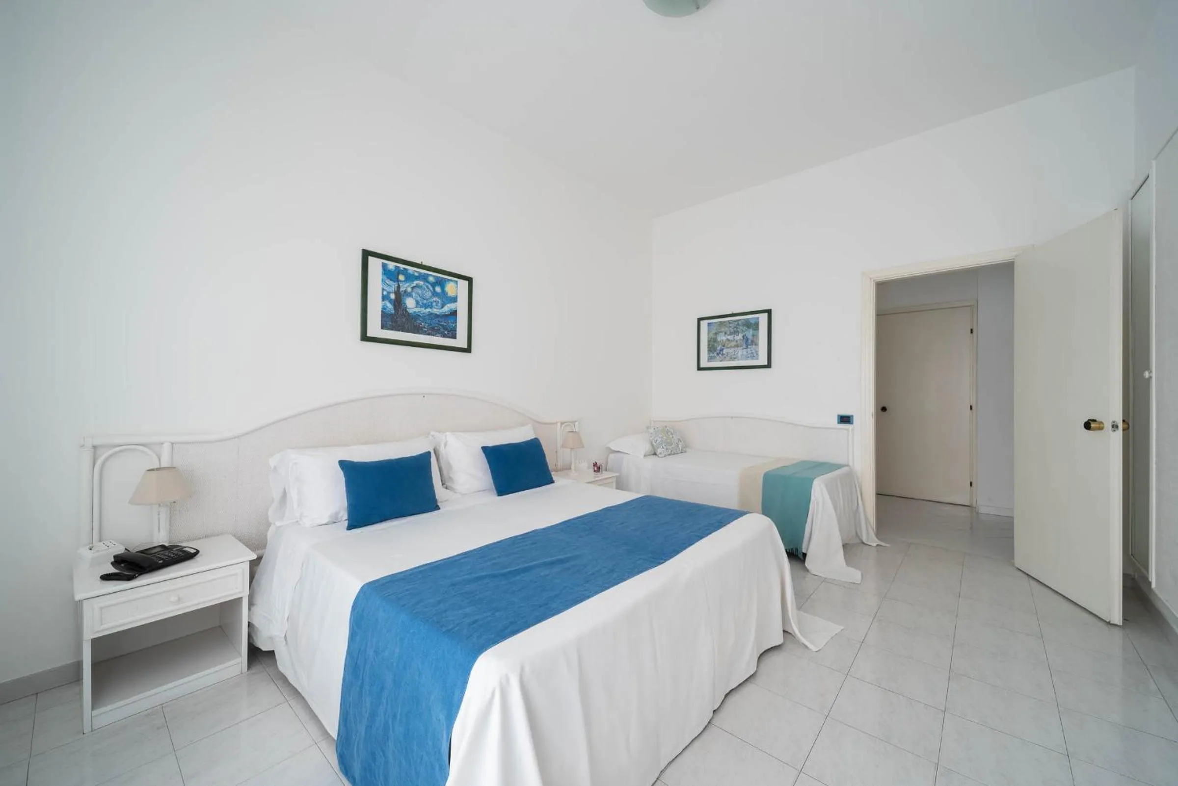 Bed in Hotel Panorama