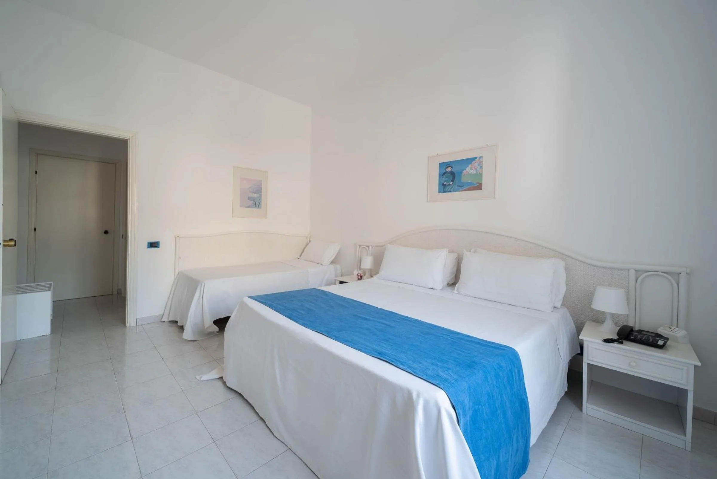 Bed in Hotel Panorama