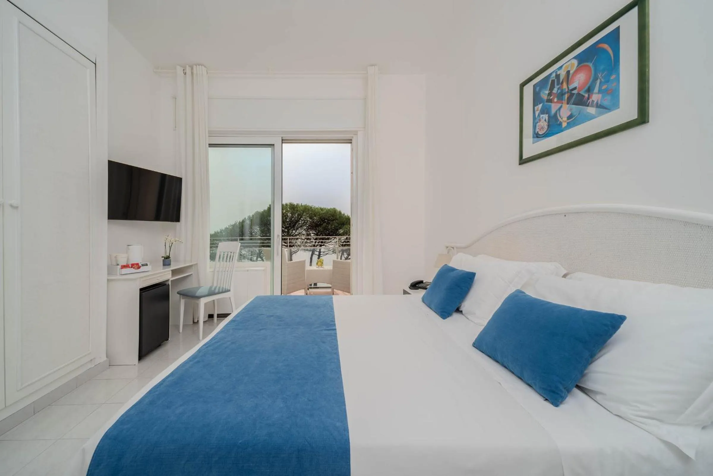 Bed in Hotel Panorama