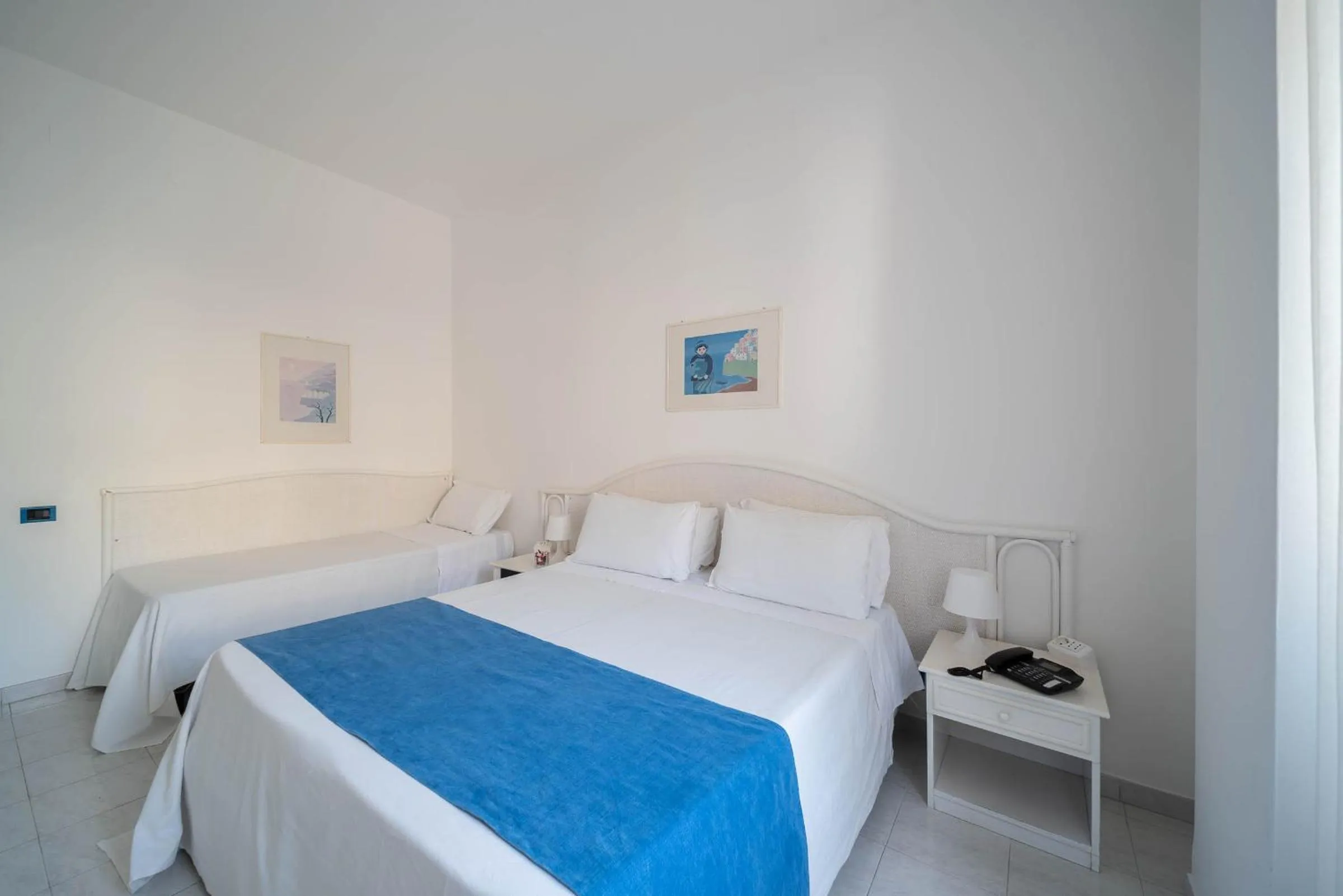 Bed in Hotel Panorama