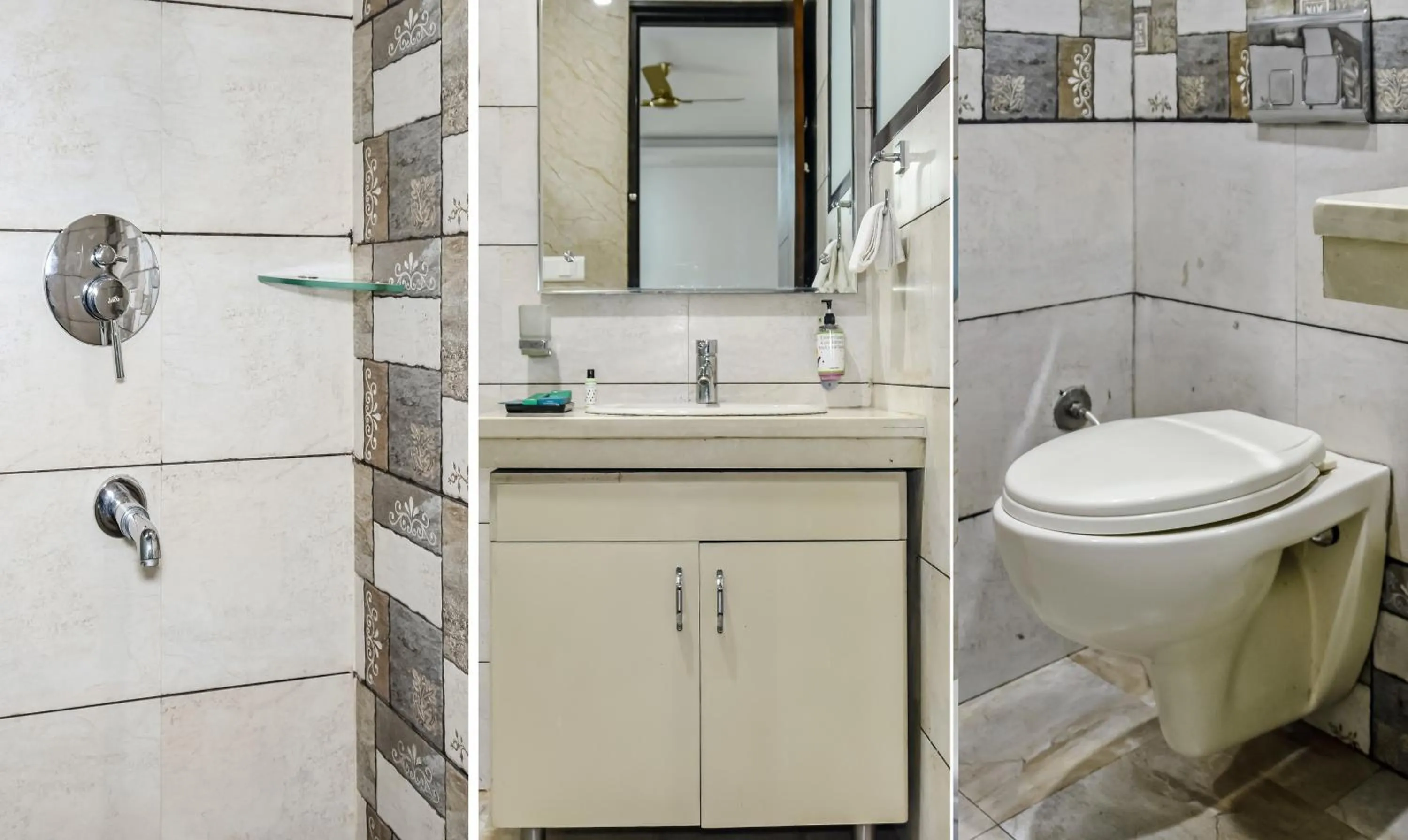 Bathroom in Treebo Red Petal Jalandhar