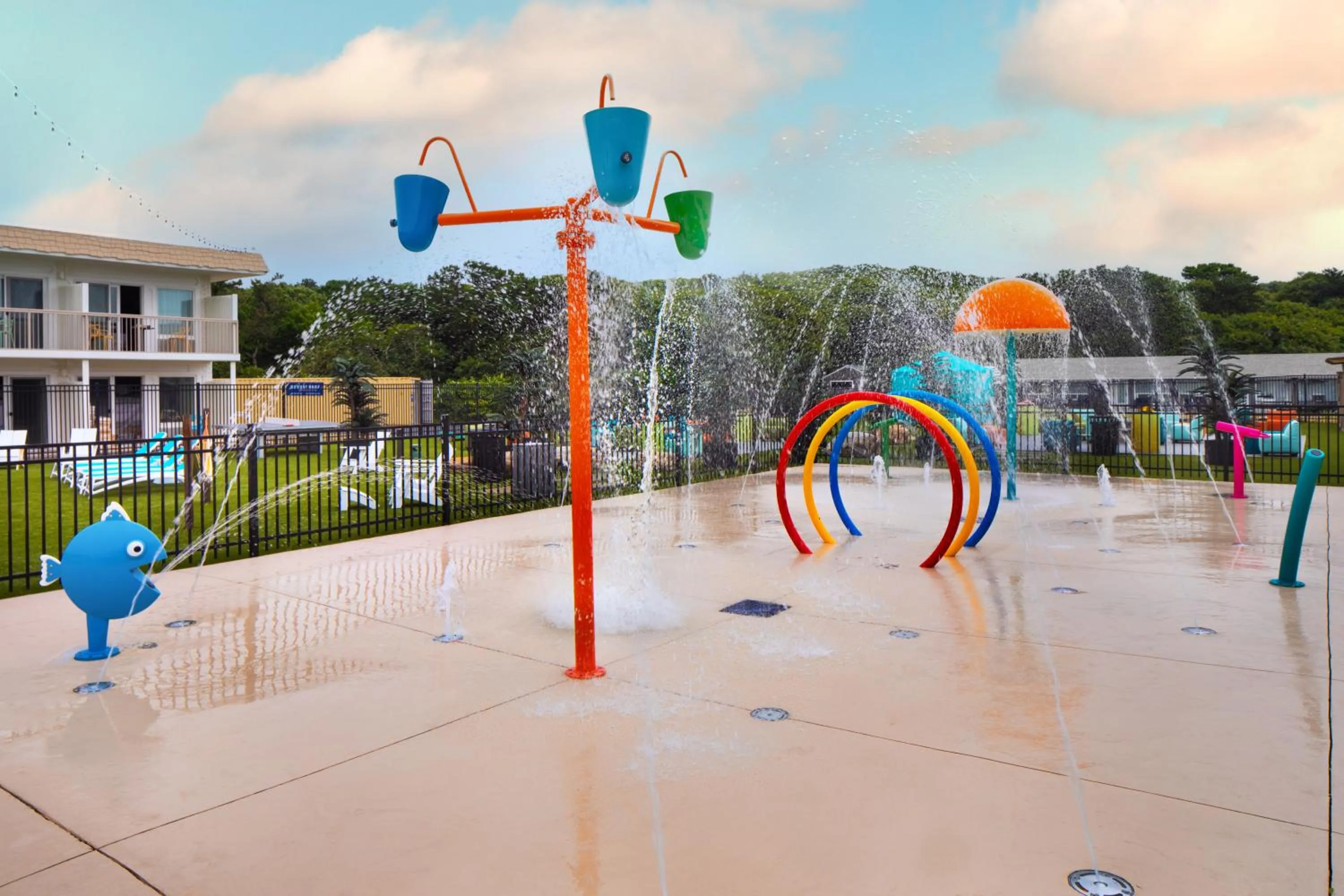 Aqua park in Harbor Hotel Provincetown