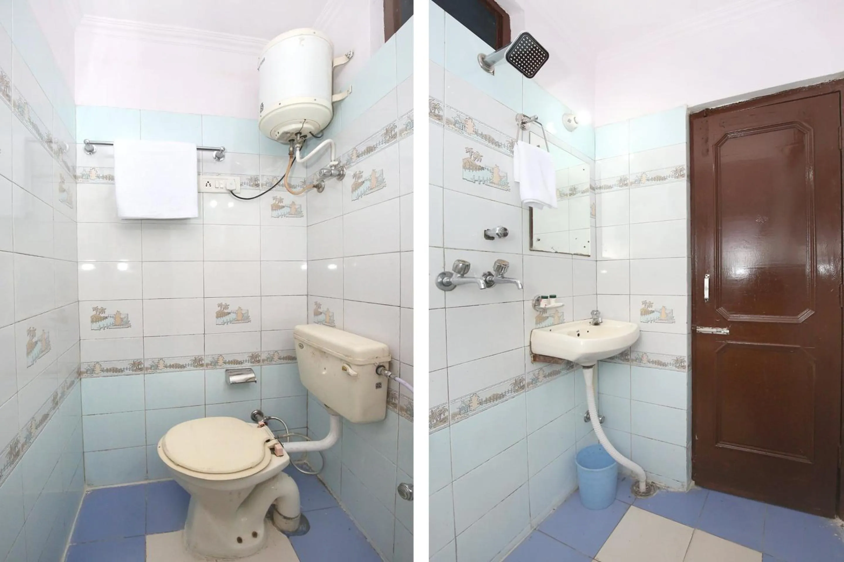 Bathroom in Hotel O Rajesh Palace