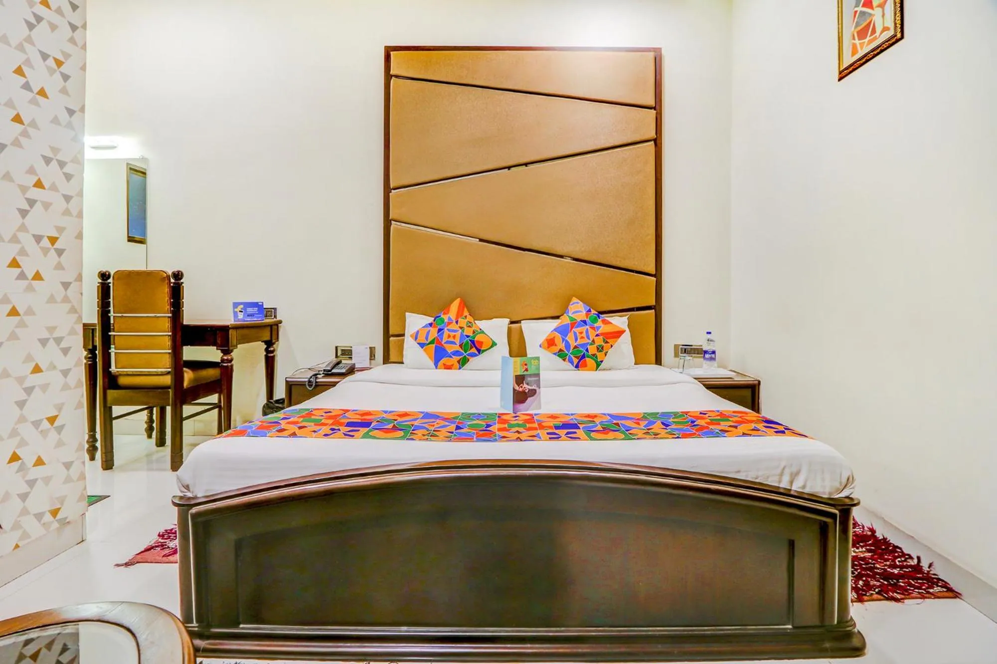 Bedroom, Bed in FabHotel Anandam