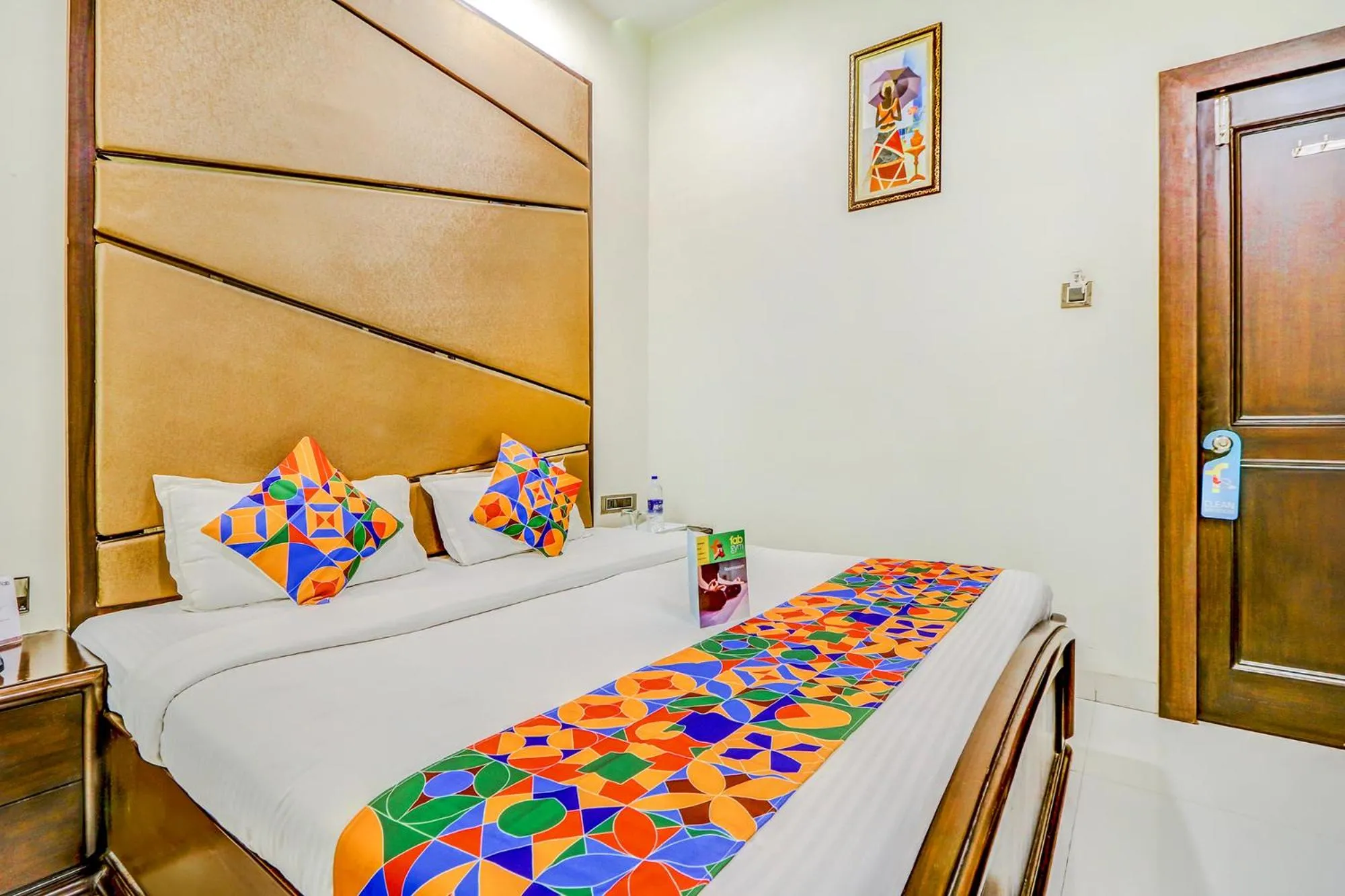 Bedroom, Bed in FabHotel Anandam