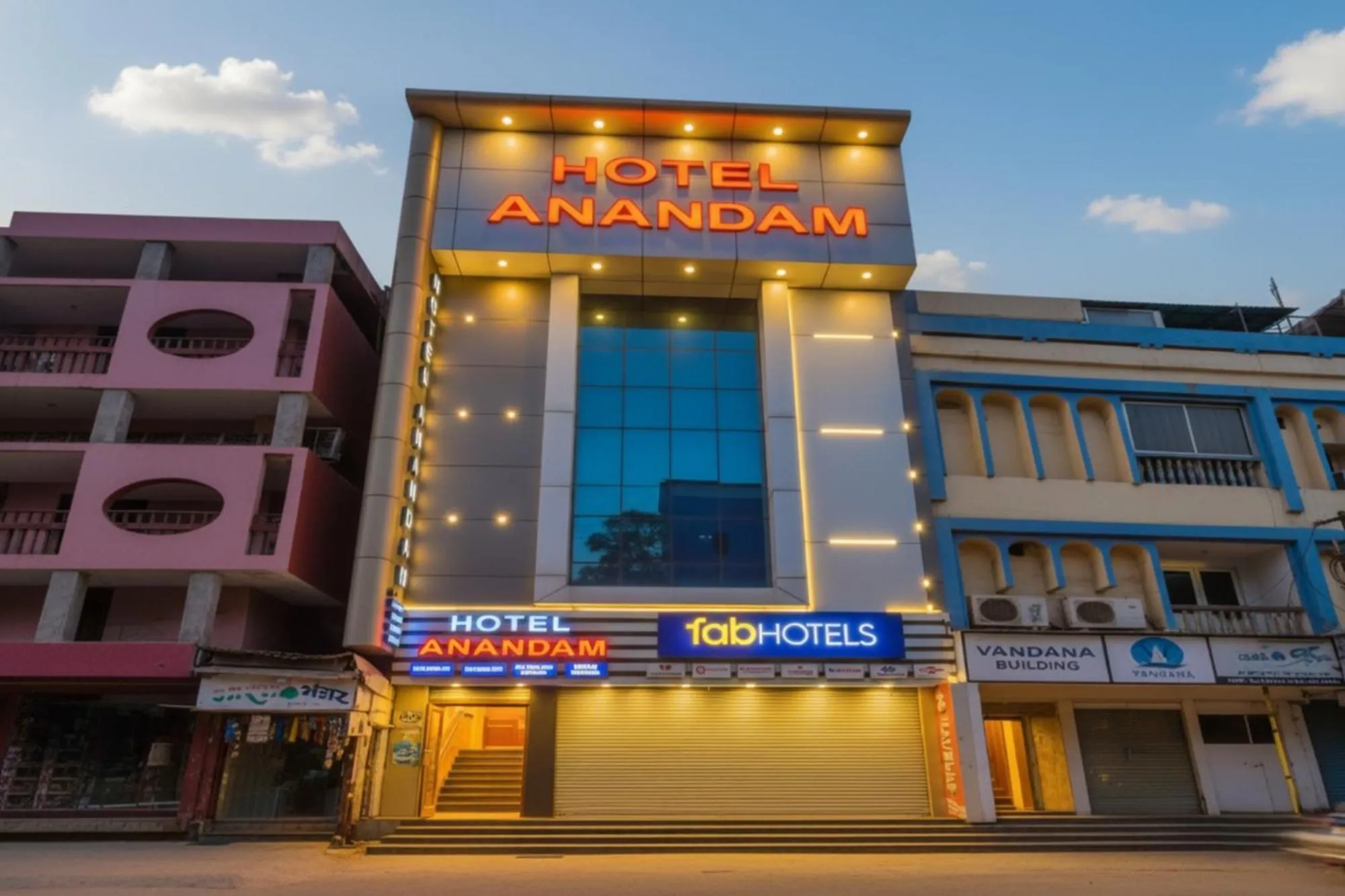 Property building in FabHotel Anandam
