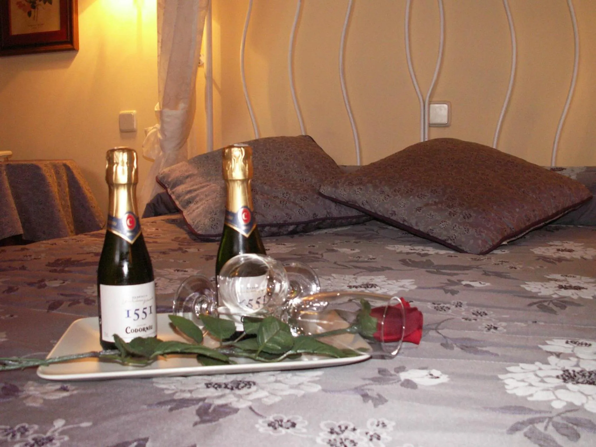 Bedroom in Hotel Puerta Sepúlveda