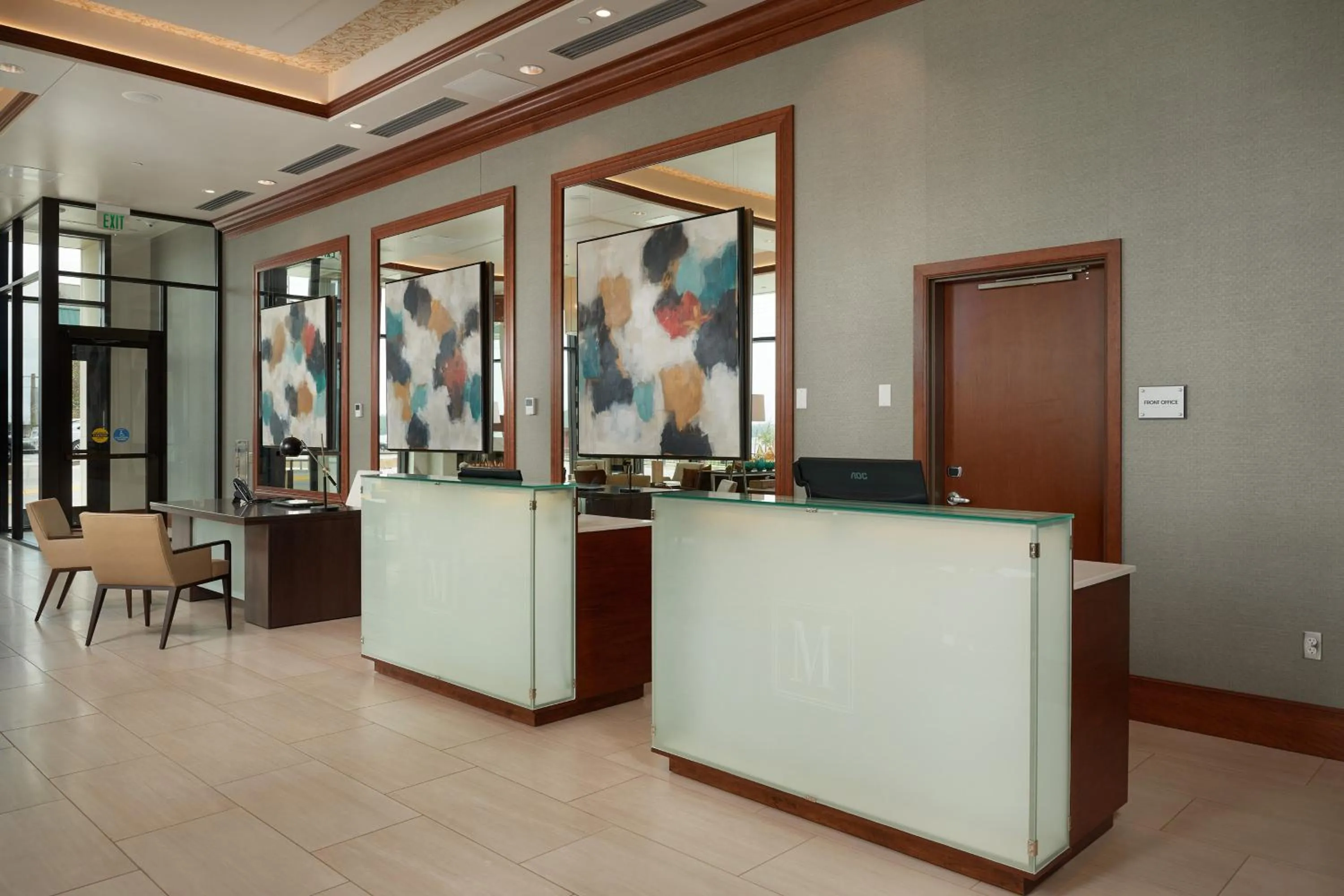 Lobby or reception in The Merrill Hotel & Conference Center, Muscatine, a Tribute Portfolio Hotel