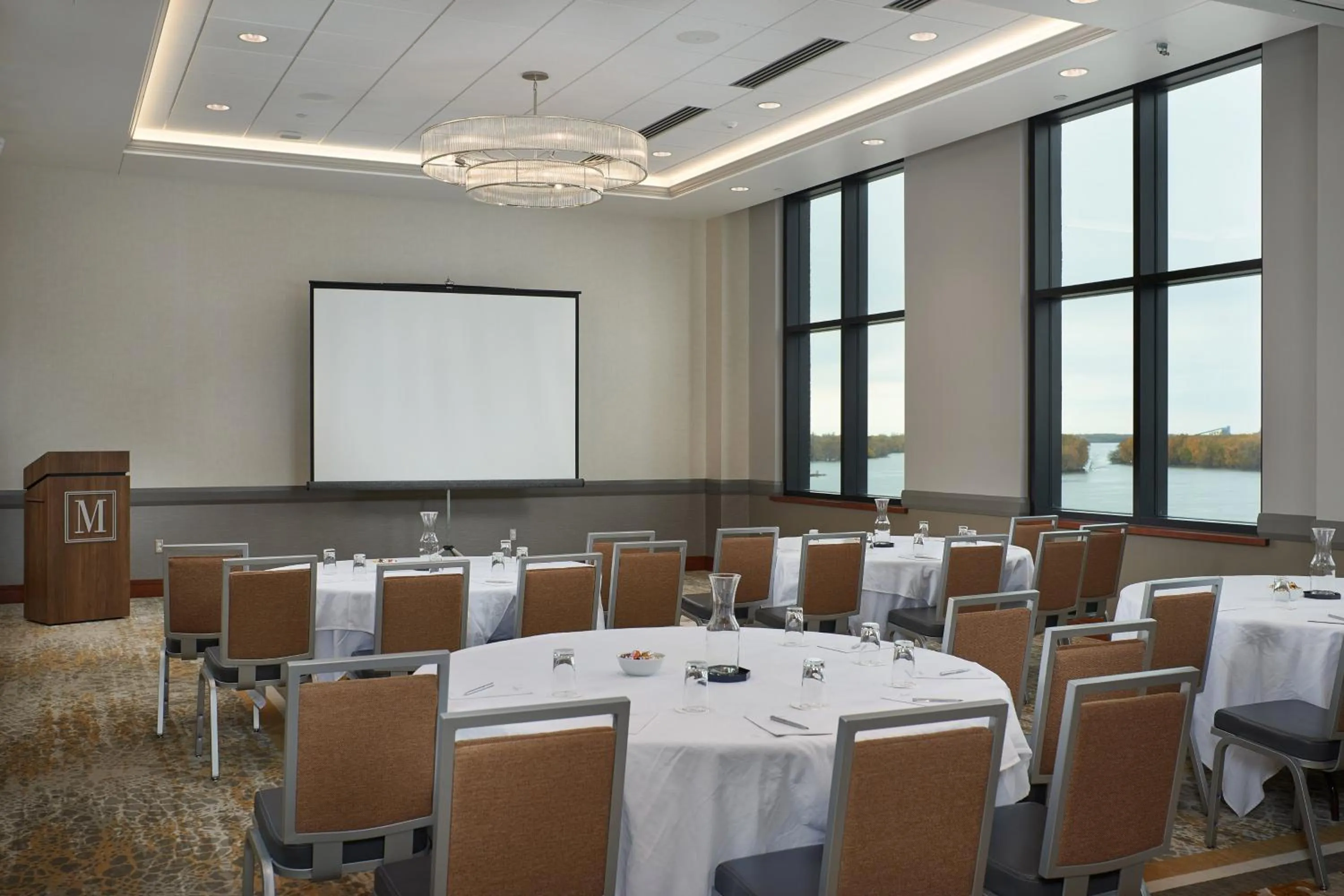 Meeting/conference room in The Merrill Hotel & Conference Center, Muscatine, a Tribute Portfolio Hotel