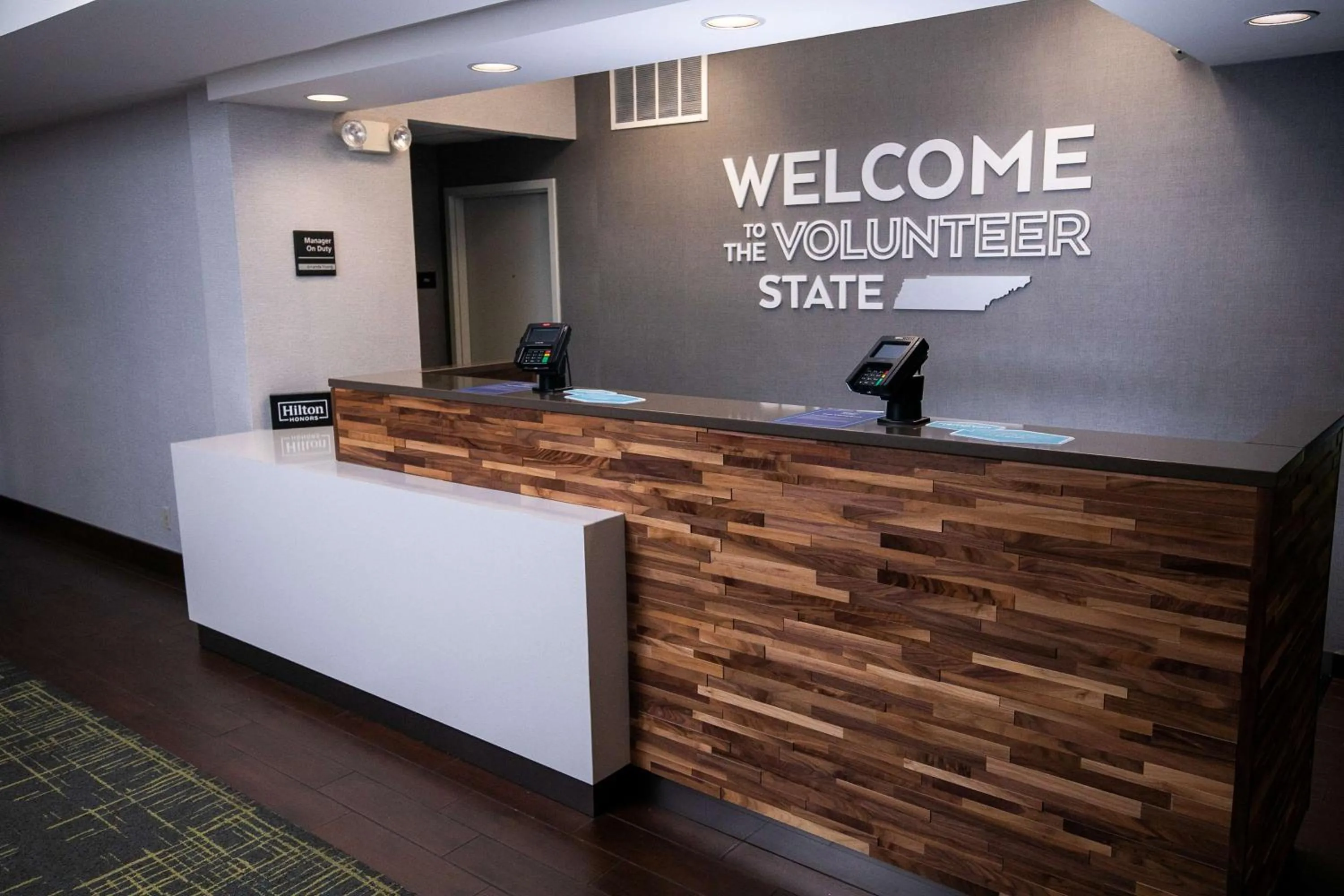 Lobby or reception in Hampton Inn Pickwick Dam-At Shiloh Falls