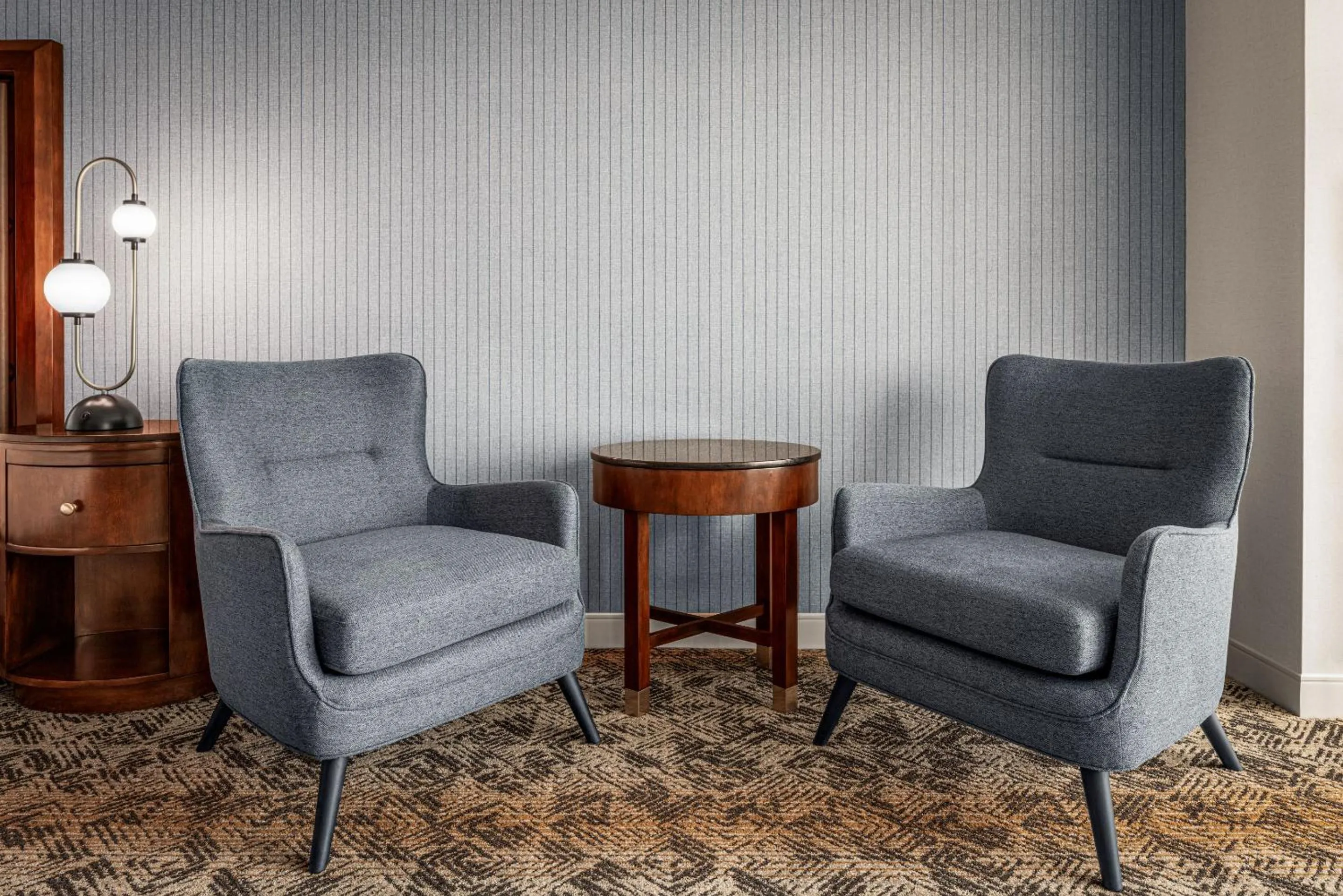 Seating area in Horseshoe Bossier City, A Caesars Destination