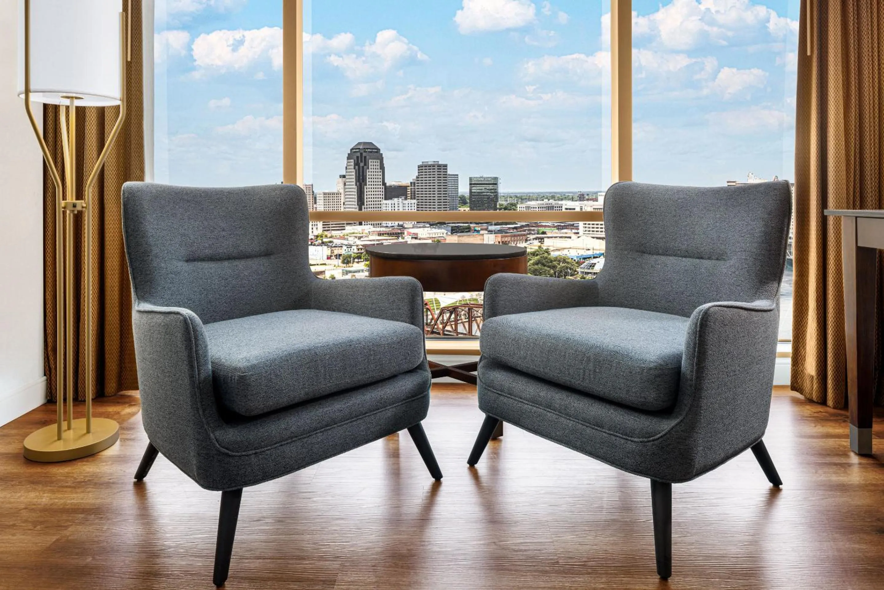 Seating area in Horseshoe Bossier City, A Caesars Destination
