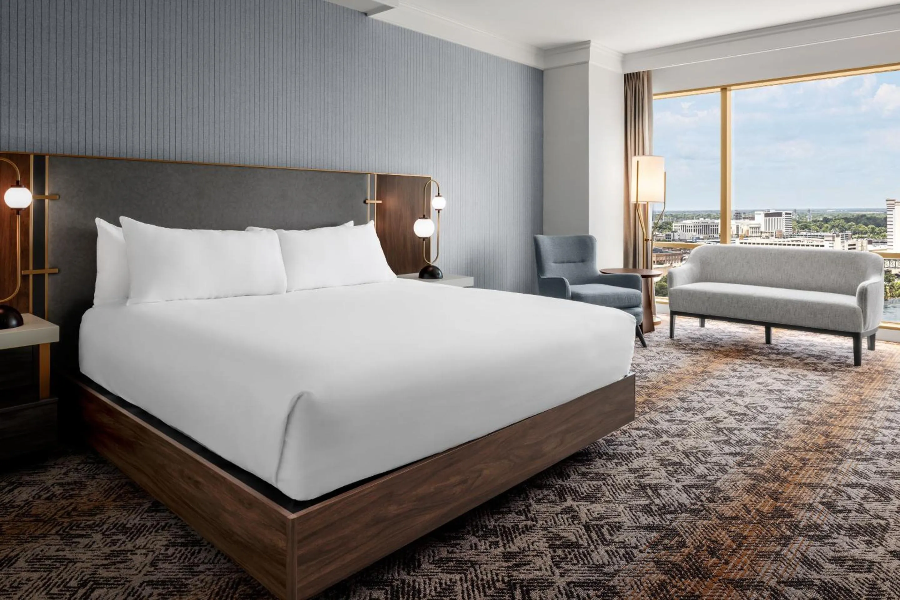 Bed in Horseshoe Bossier City, A Caesars Destination