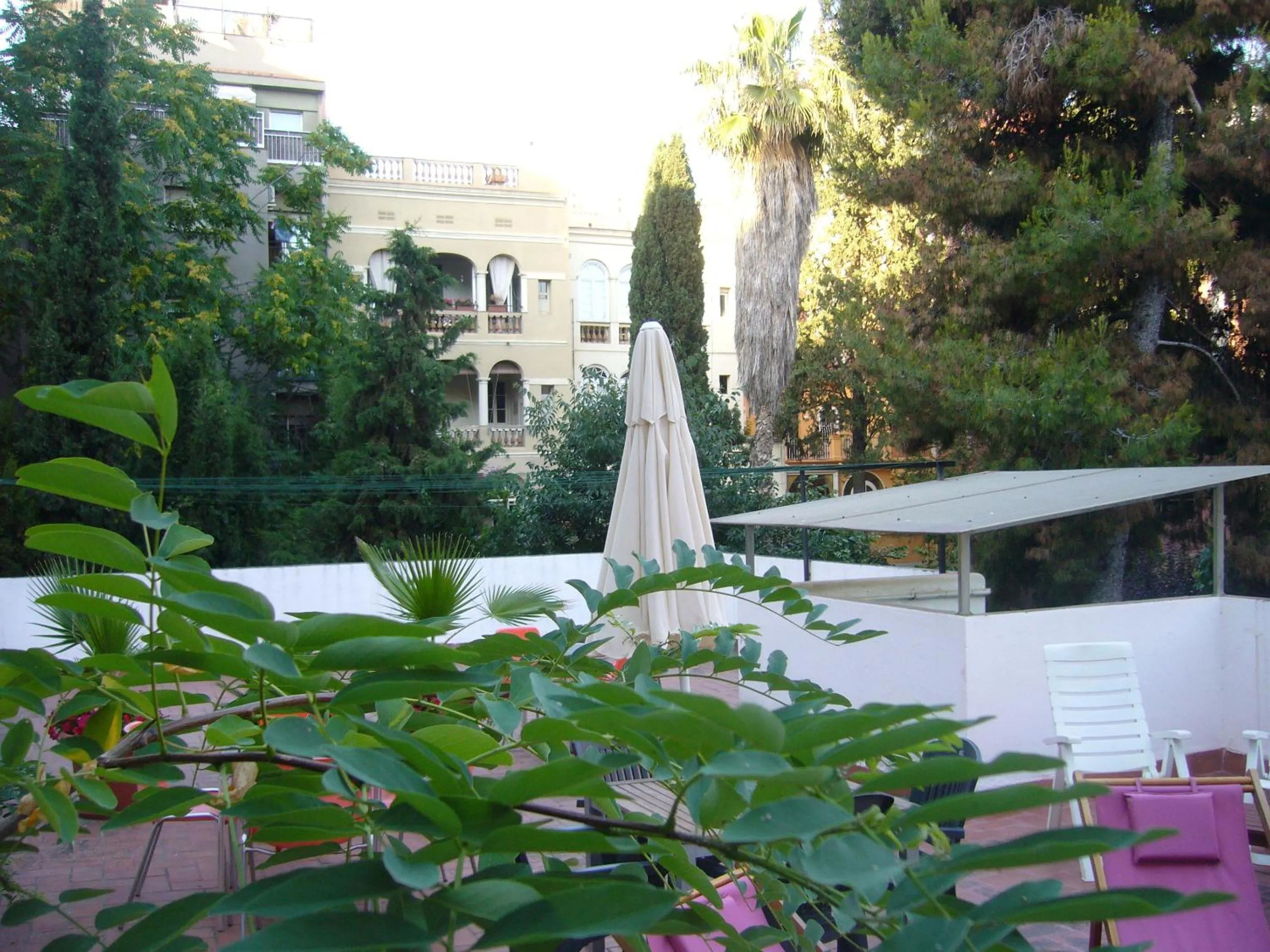 Balcony/Terrace in Residencia Albergue Studio