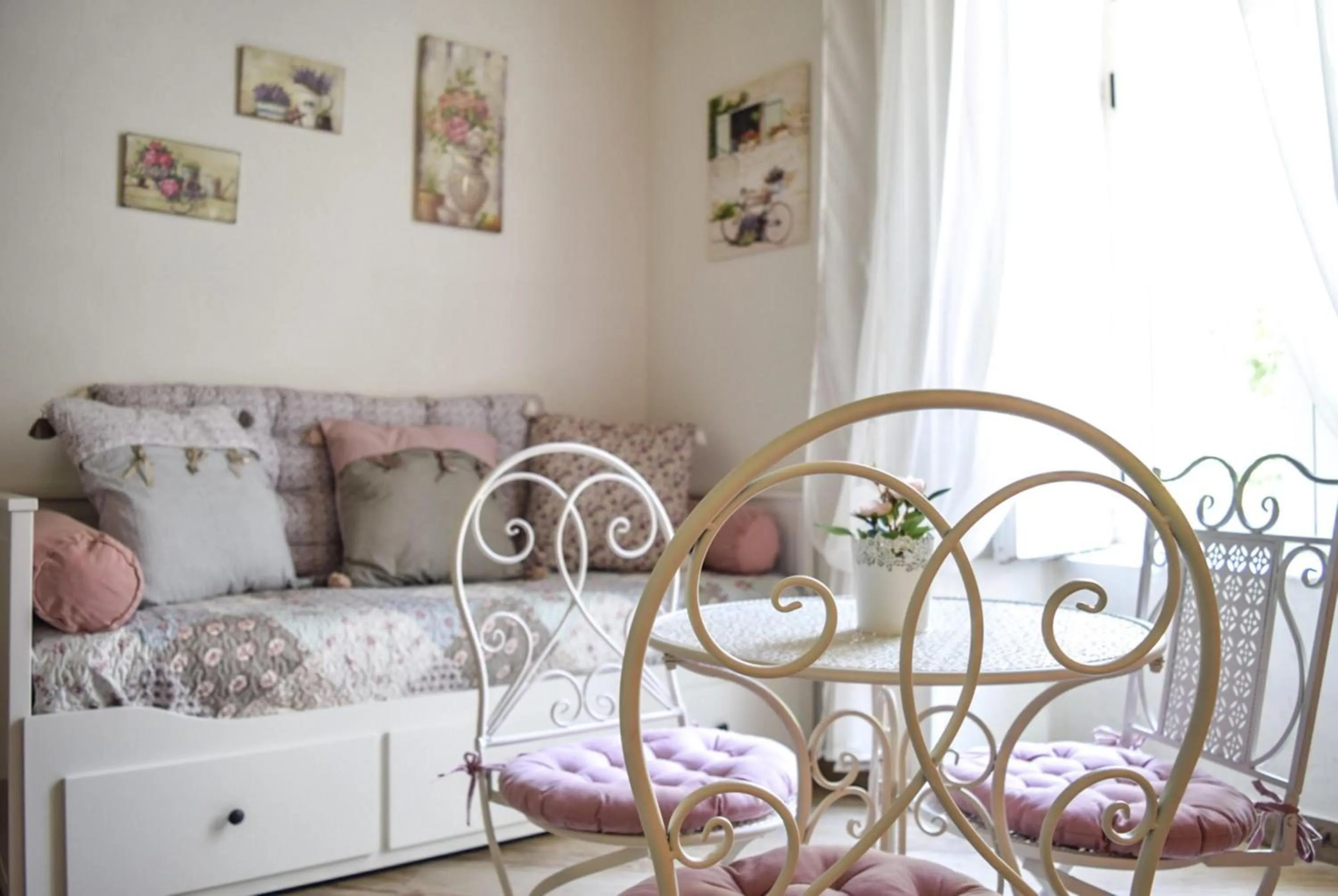 Seating area in Maison la Mitra - Dimore Partenopee