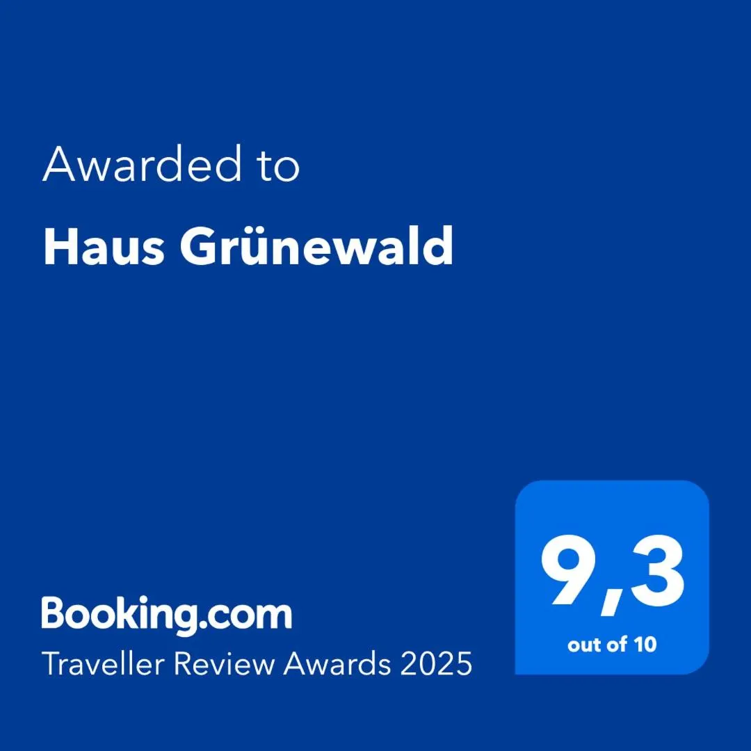 Logo/Certificate/Sign in Haus Grünewald