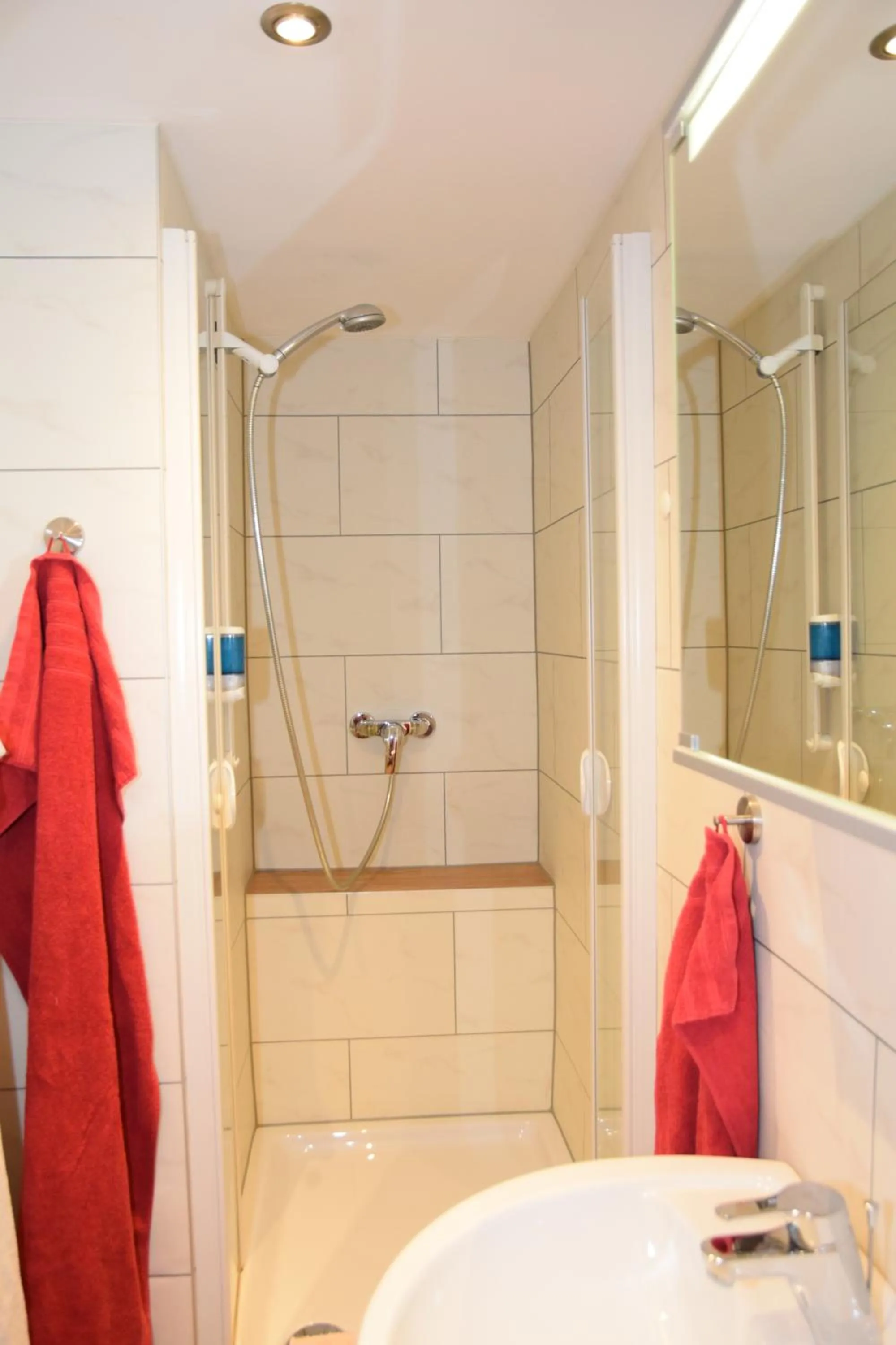 Shower in Landhotel Steigerwaldhaus