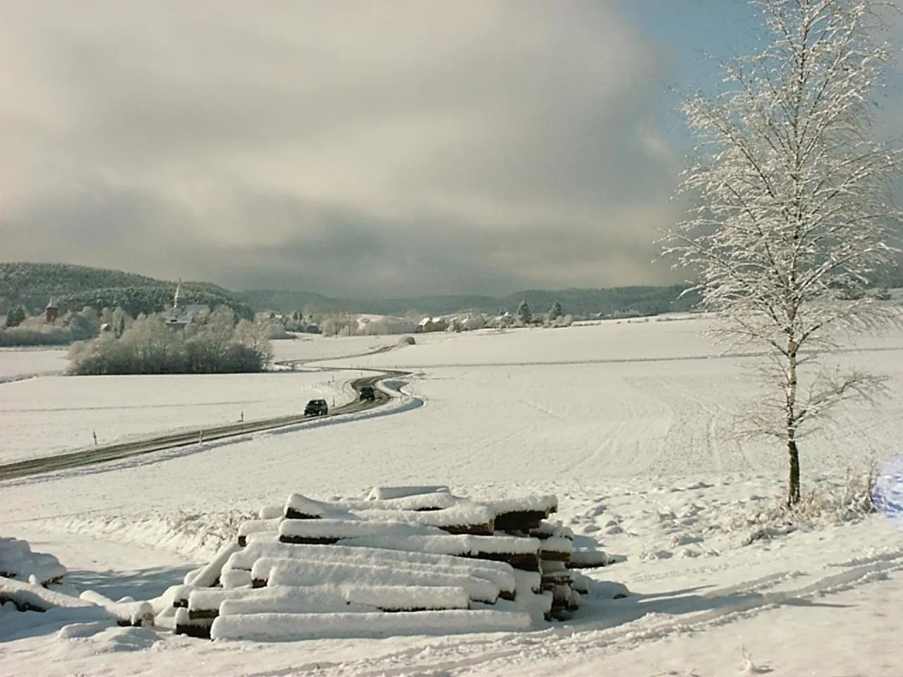 Winter in Landhotel Steigerwaldhaus