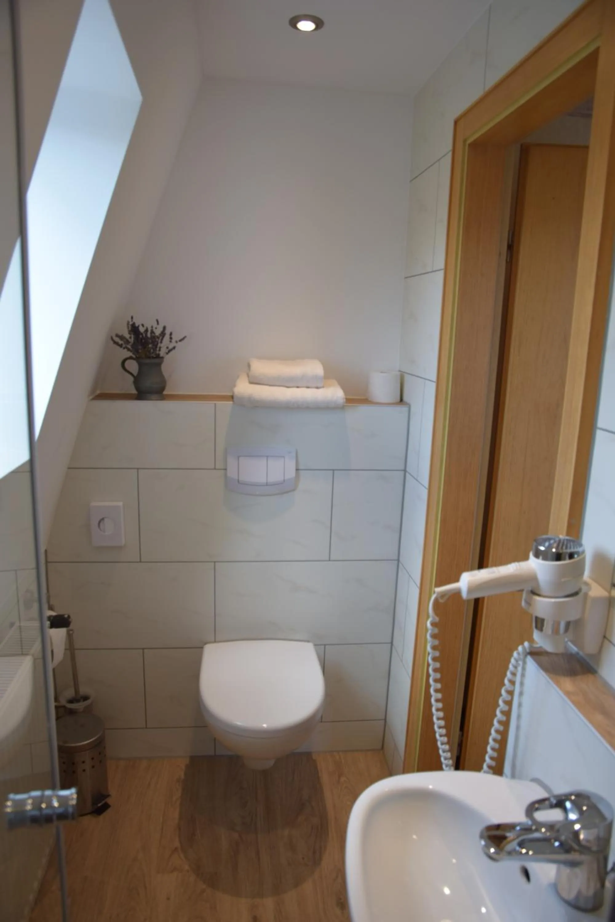 Toilet in Landhotel Steigerwaldhaus