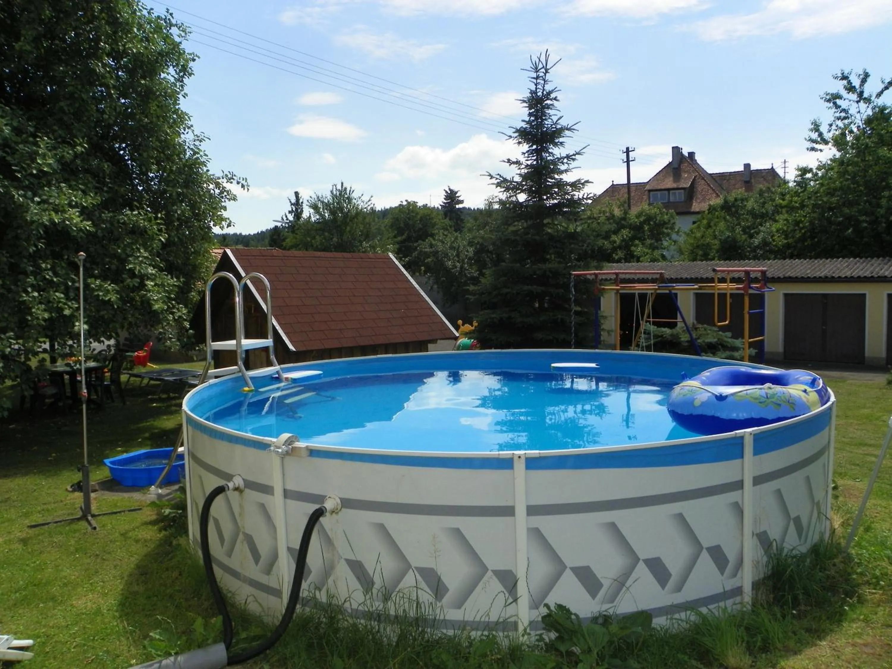 Swimming pool in Landhotel Steigerwaldhaus