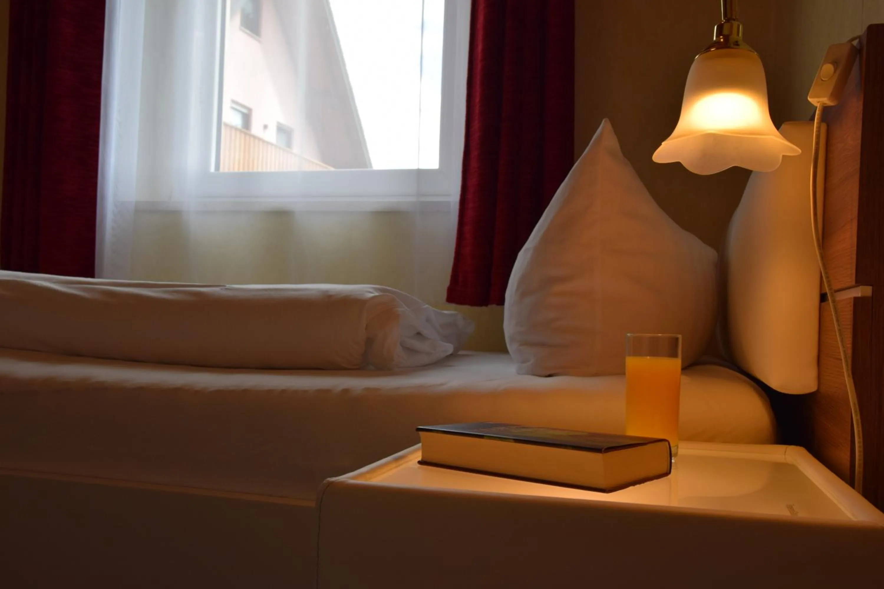 Bed in Landhotel Steigerwaldhaus