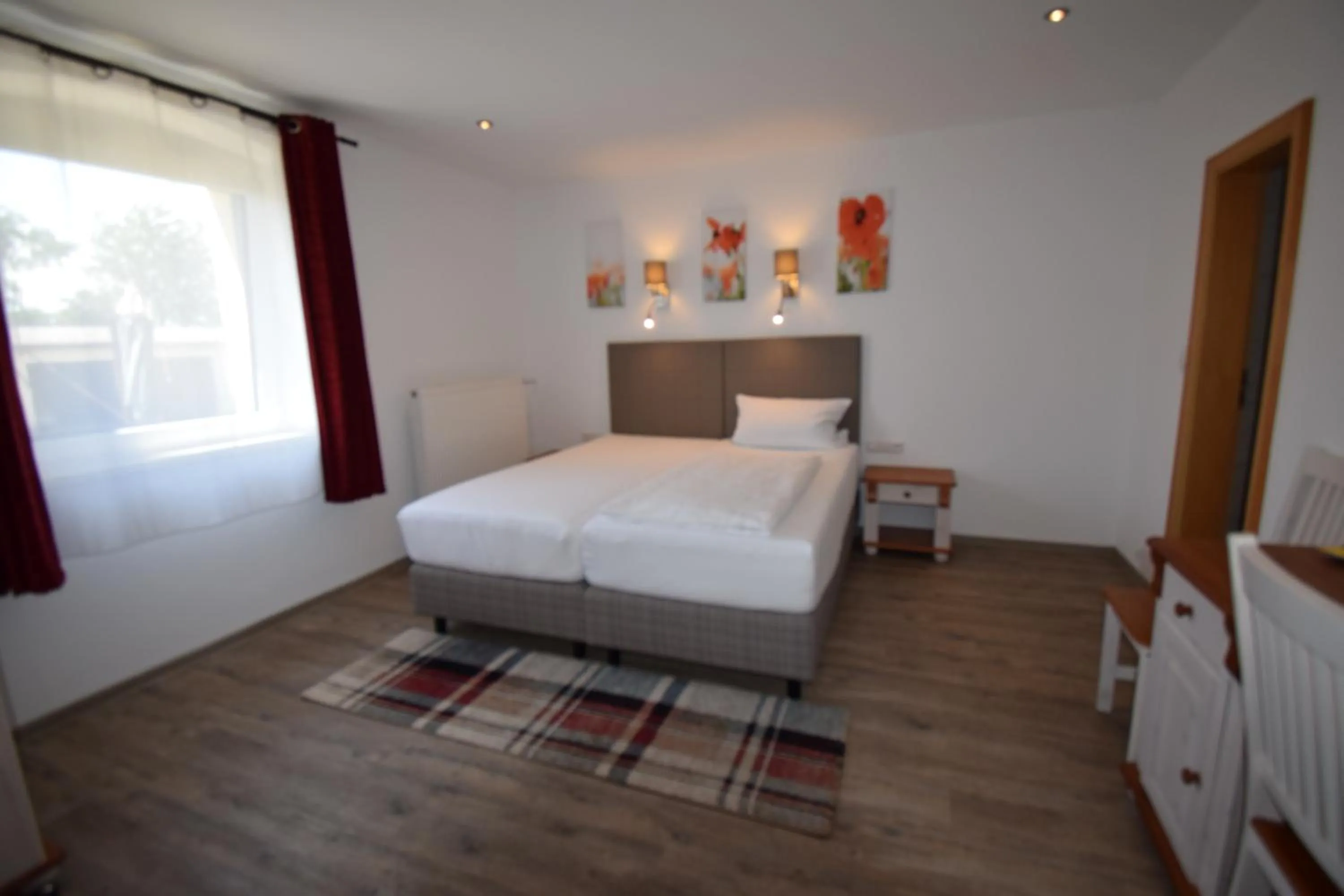 Bed in Landhotel Steigerwaldhaus