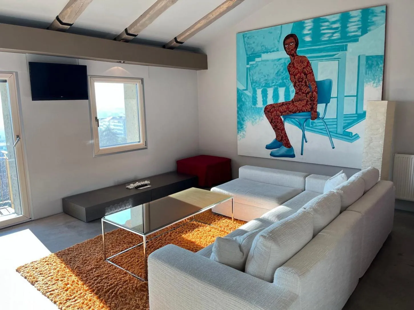 Living room in Residenza la beccata
