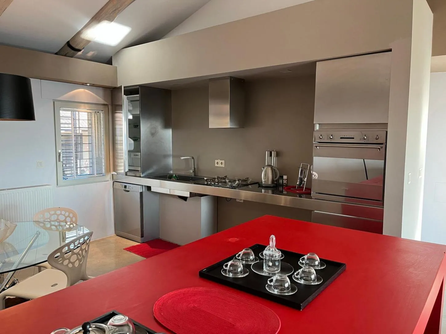 Dining area in Residenza la beccata